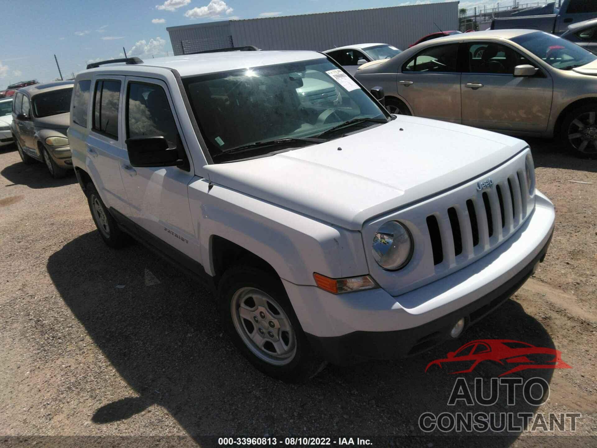 JEEP PATRIOT 2016 - 1C4NJPBA8GD669976