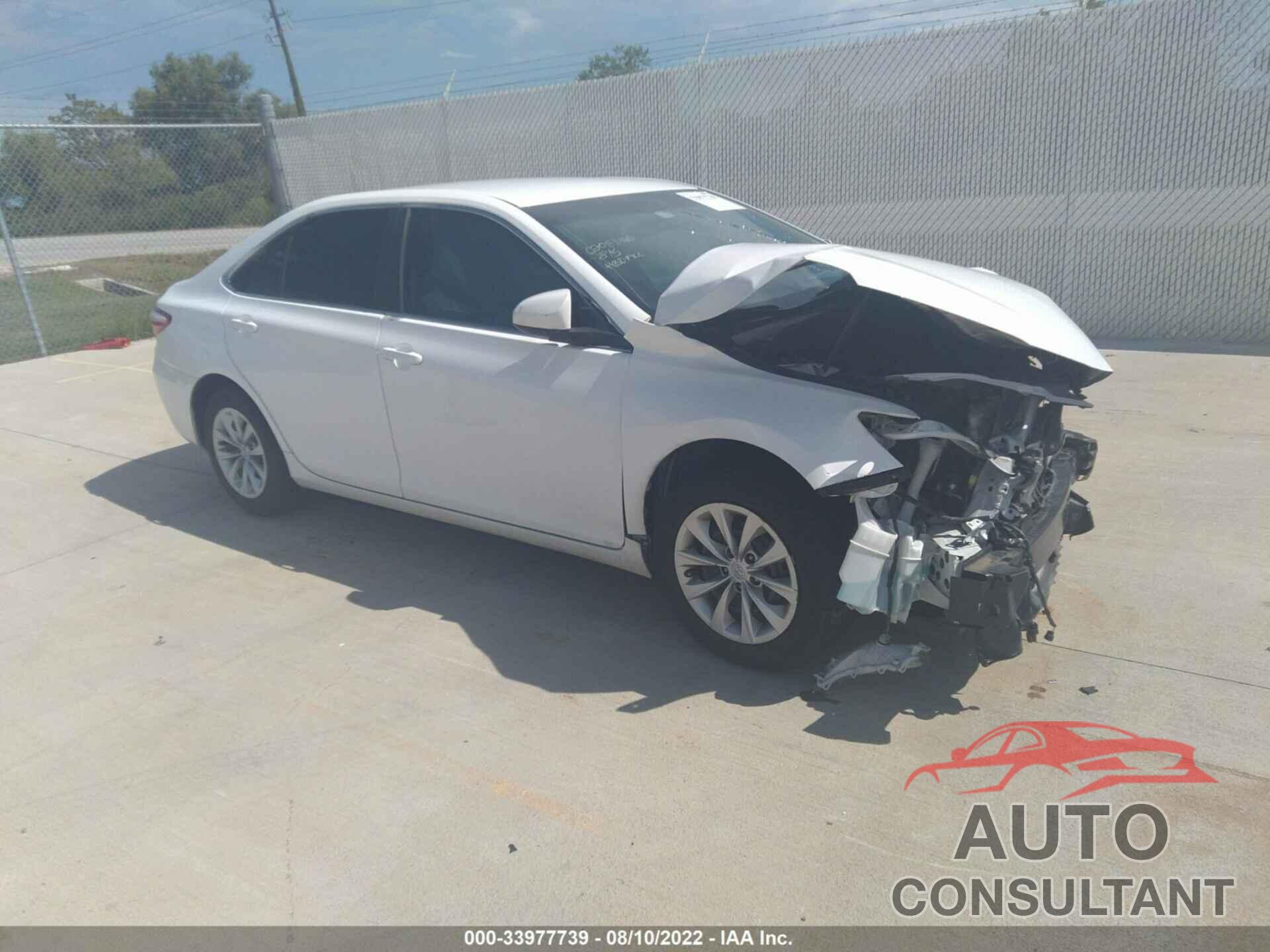 TOYOTA CAMRY 2016 - 4T4BF1FKXGR539915