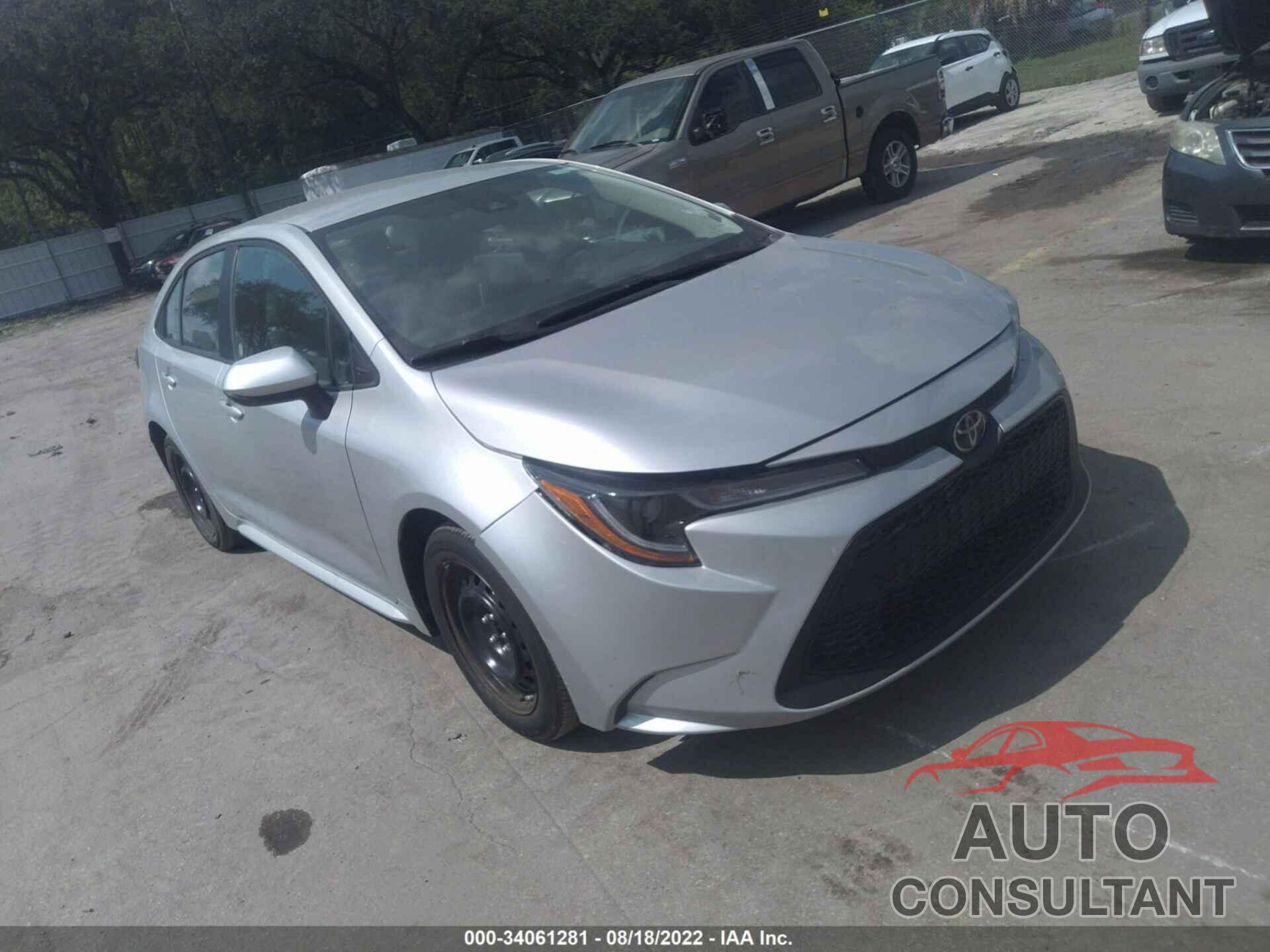TOYOTA COROLLA 2020 - 5YFEPRAE6LP104762