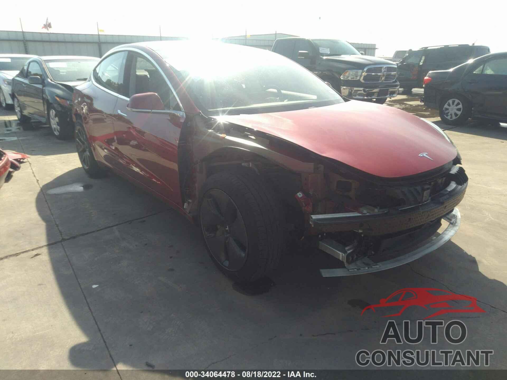 TESLA MODEL 3 2019 - 5YJ3E1EA4KF416420
