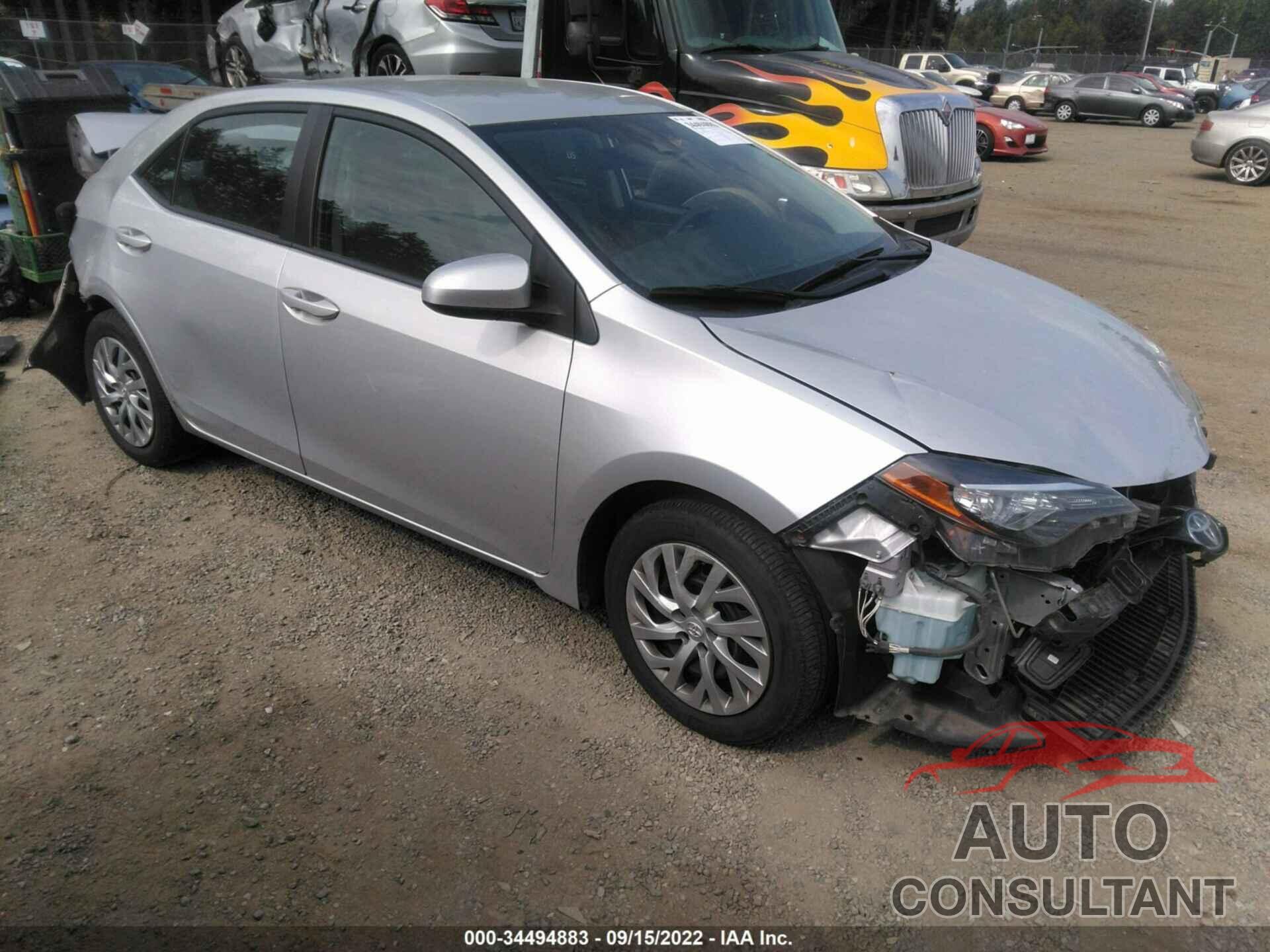 TOYOTA COROLLA 2017 - 2T1BURHE5HC789684