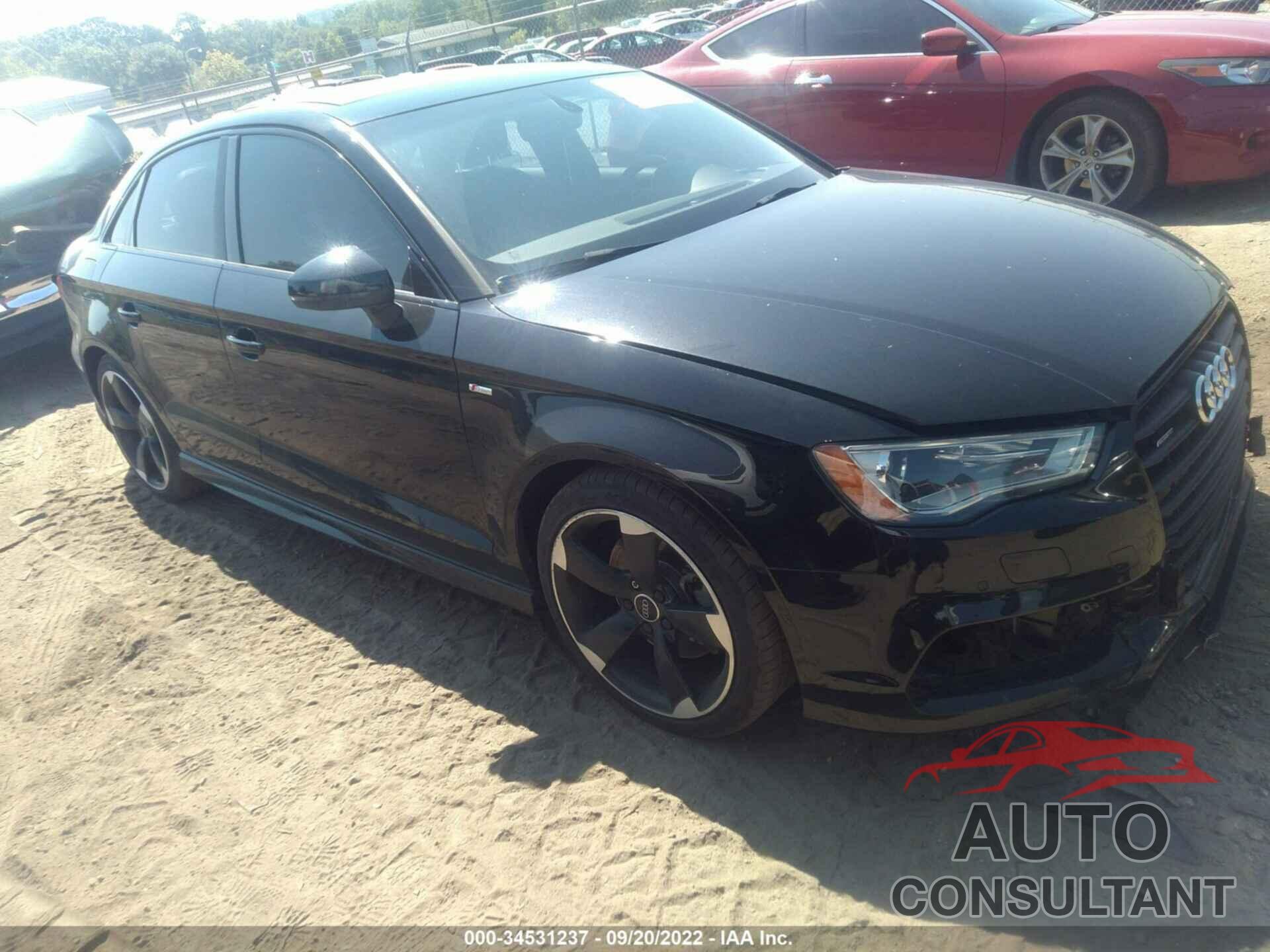 AUDI A3 2016 - WAUB8GFF6G1100465