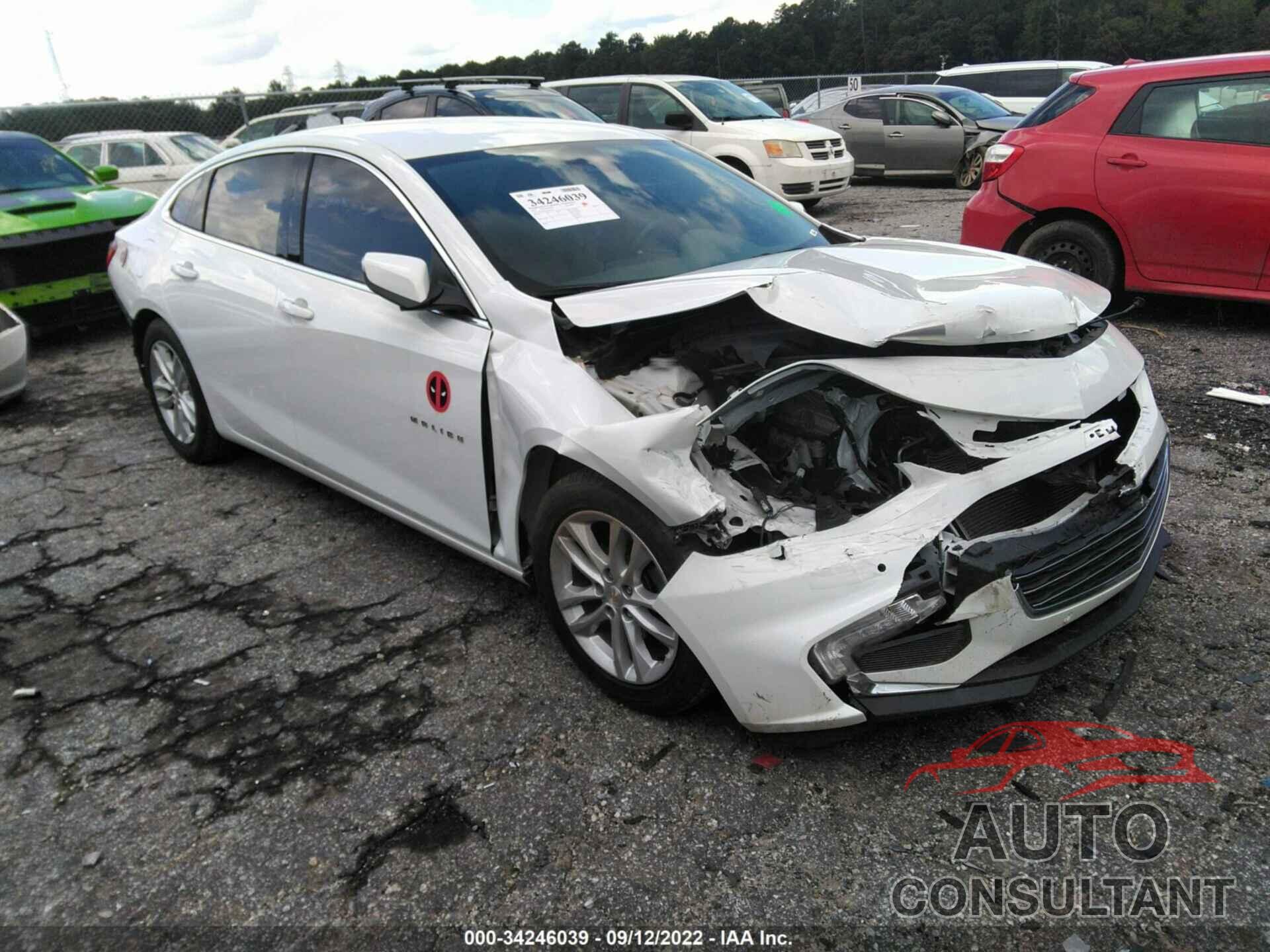 CHEVROLET MALIBU 2017 - 1G1ZJ5SU2HF266381