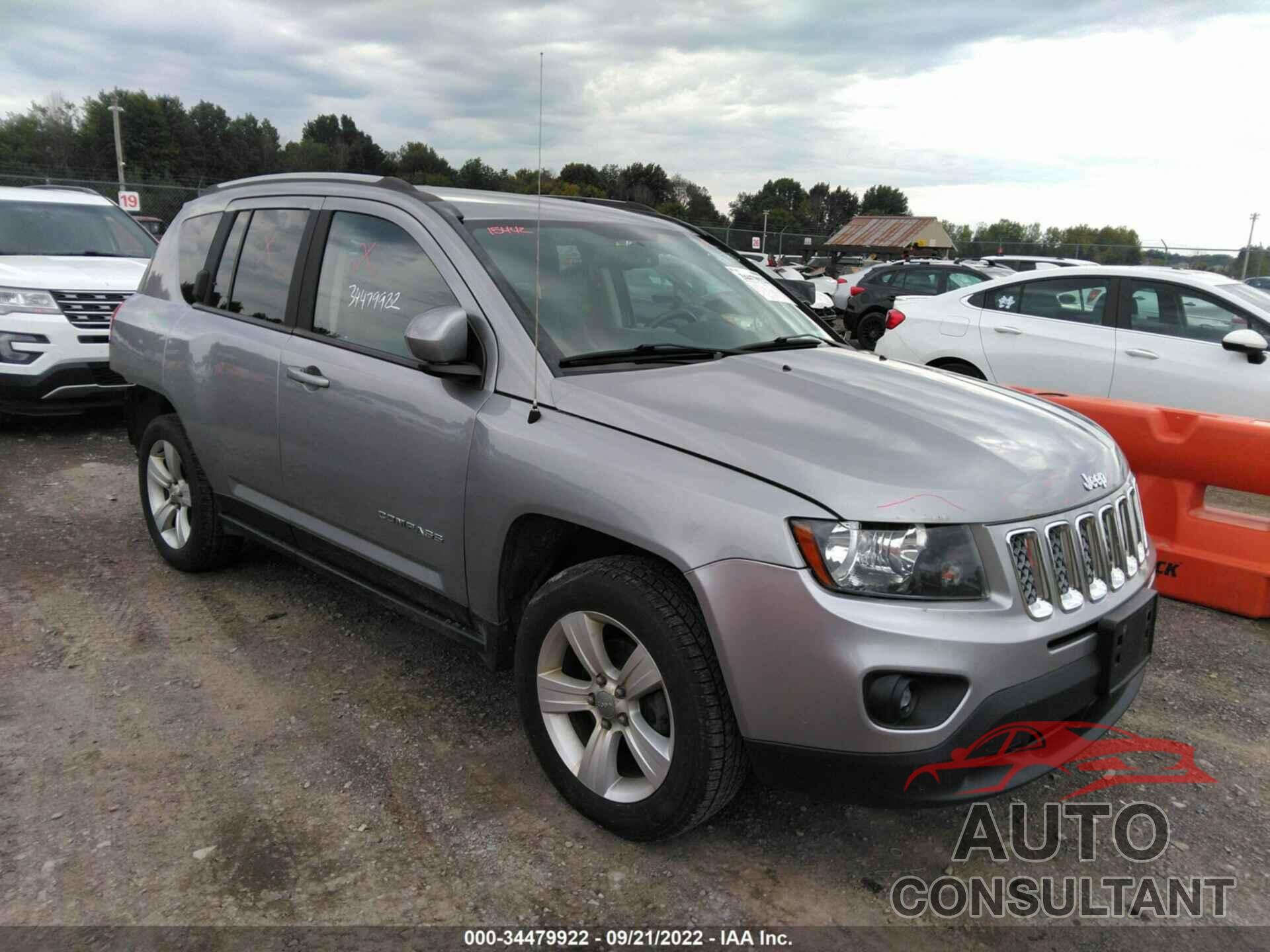 JEEP COMPASS 2016 - 1C4NJDEB9GD587435