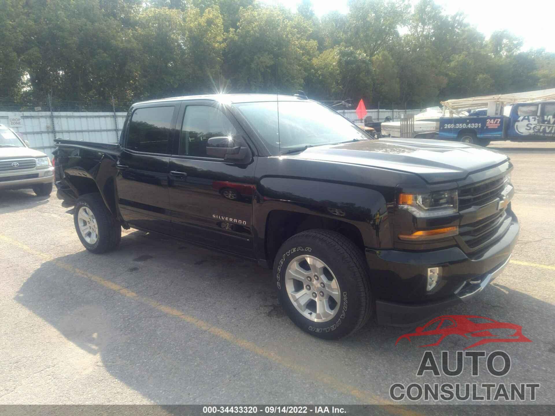 CHEVROLET SILVERADO 1500 2018 - 3GCUKREC6JG516301
