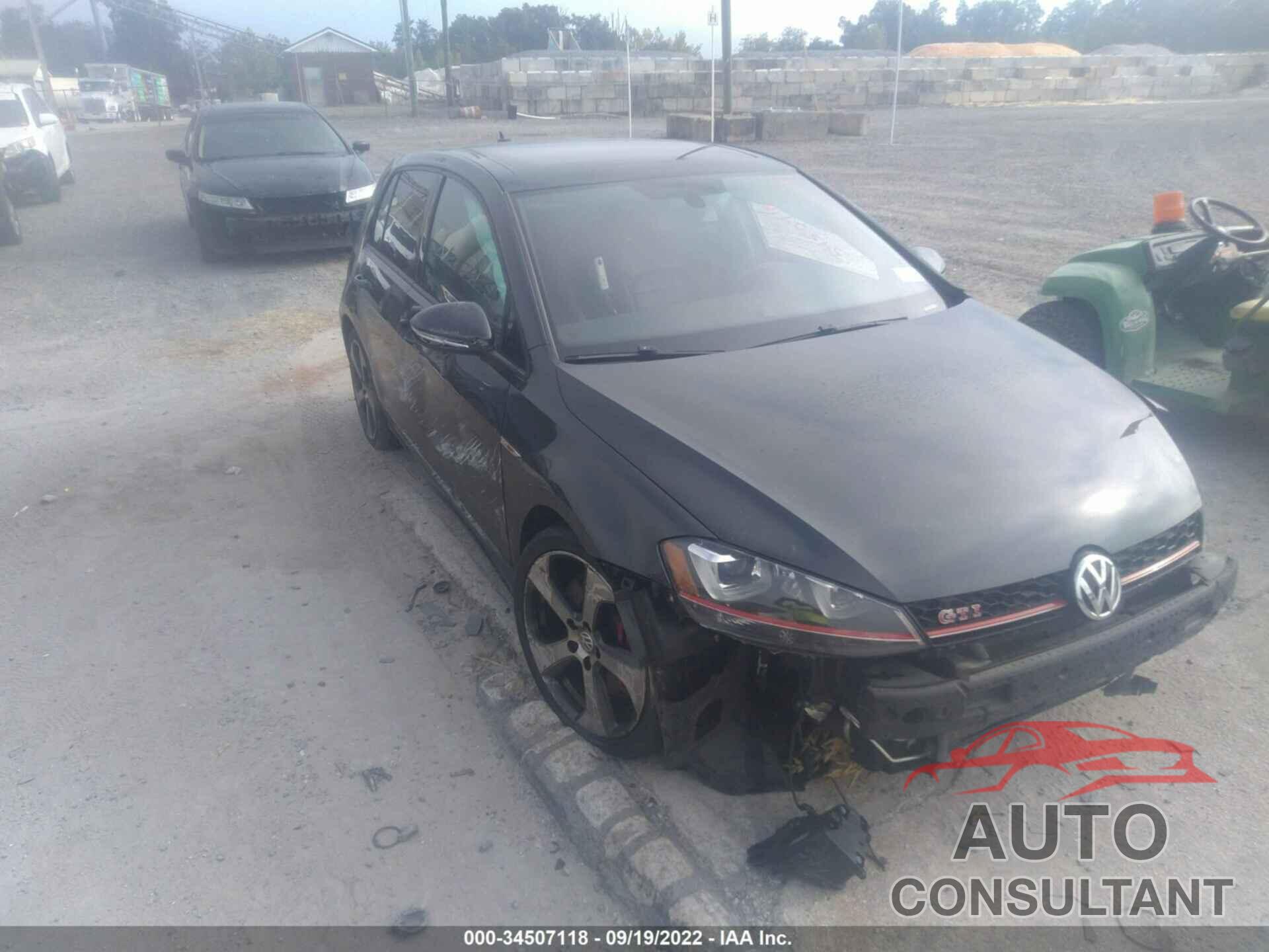 VOLKSWAGEN GOLF GTI 2017 - 3VW447AU8HM052367
