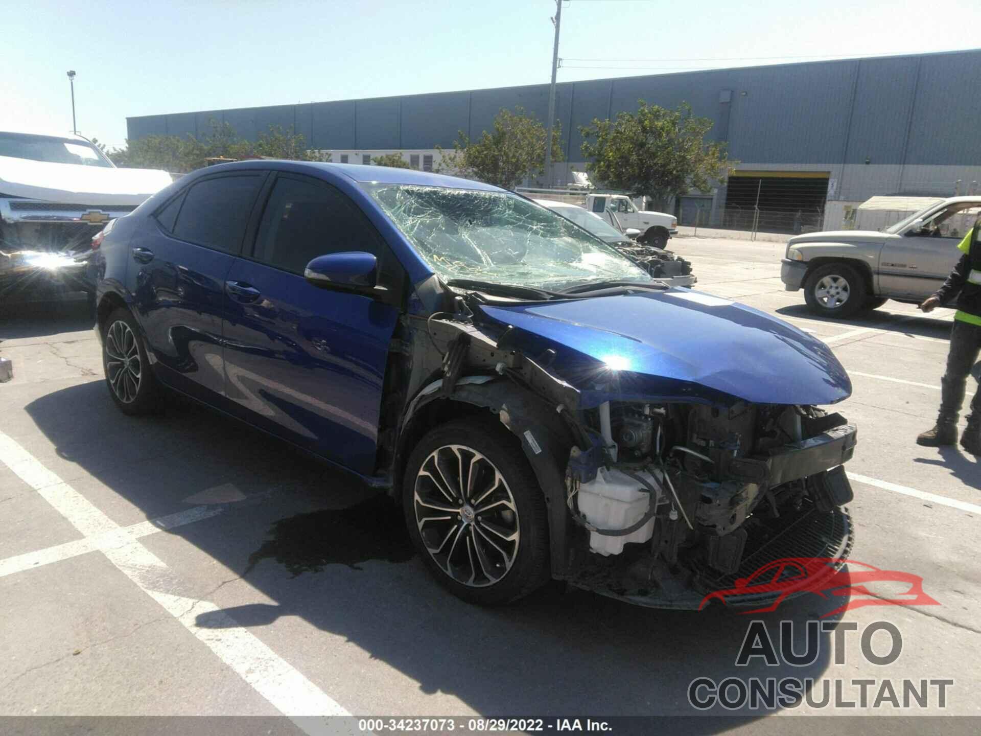 TOYOTA COROLLA 2016 - 5YFBURHE2GP404273