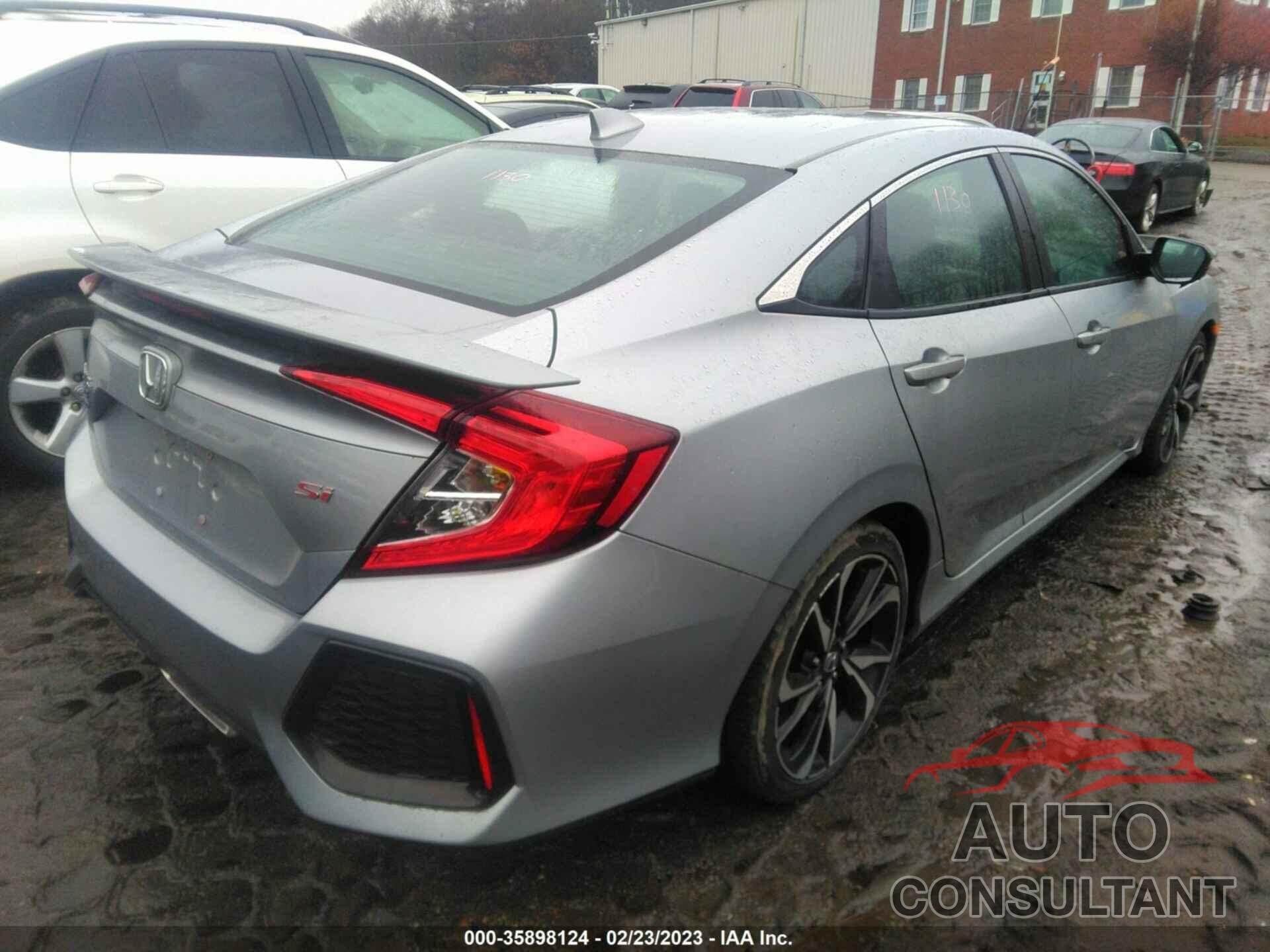 HONDA CIVIC SI SEDAN 2018 - 2HGFC1E55JH709176