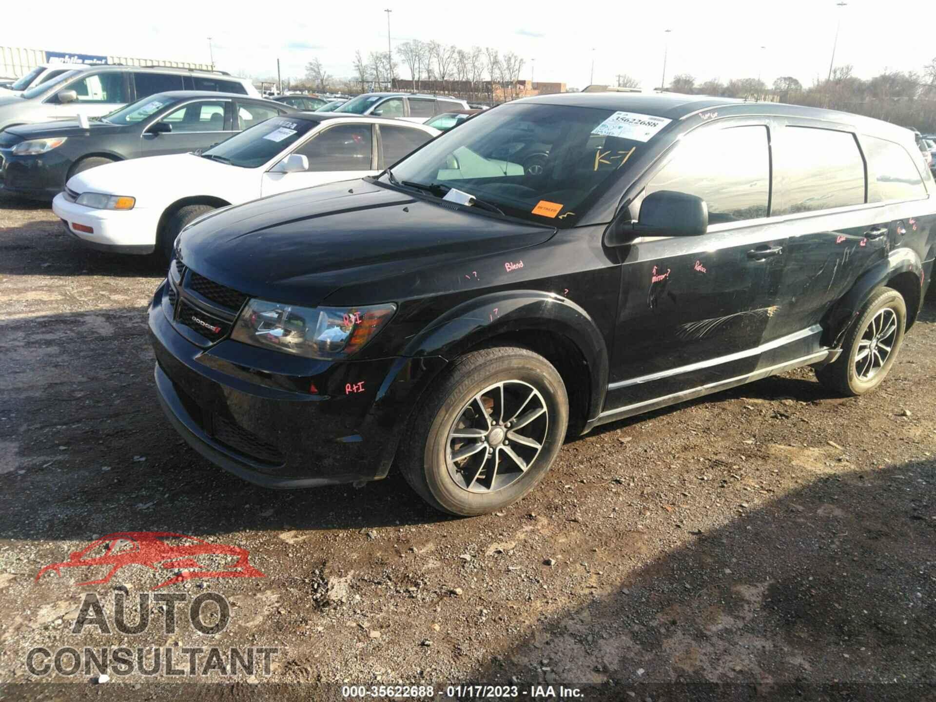 DODGE JOURNEY 2017 - 3C4PDDAG7HT639464