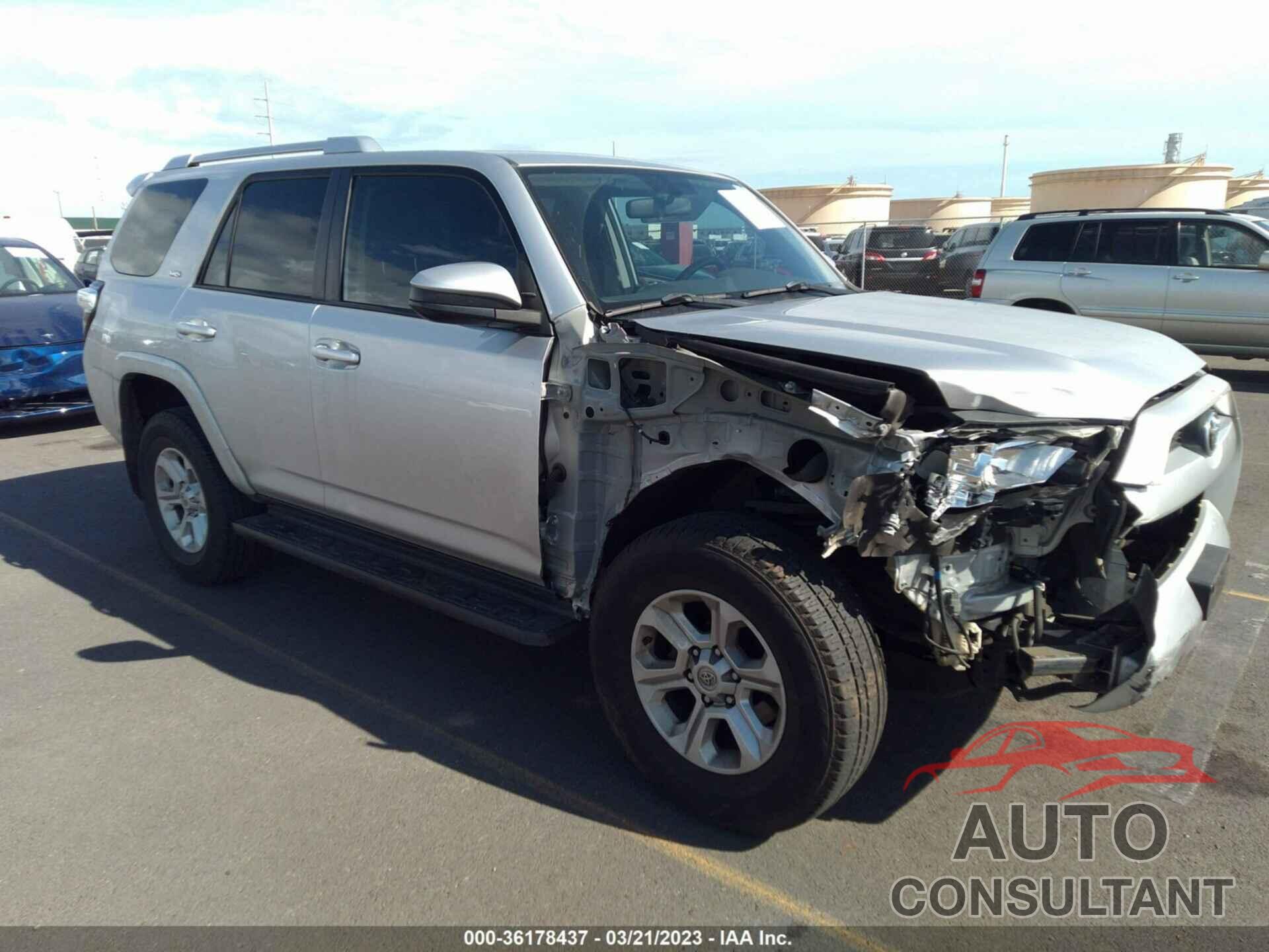 TOYOTA 4RUNNER 2016 - JTEZU5JR0G5143593