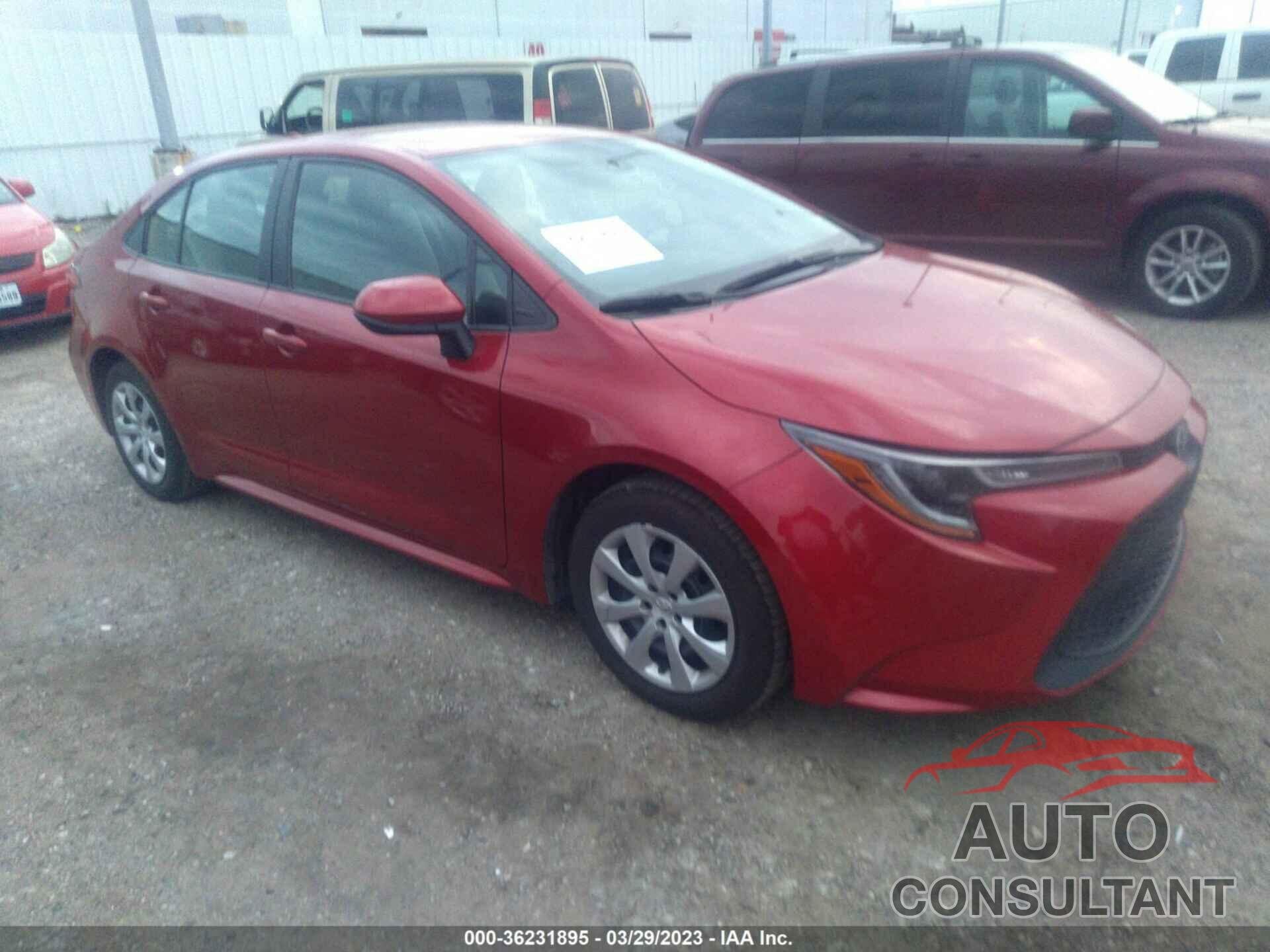 TOYOTA COROLLA 2021 - 5YFEPMAE3MP165703
