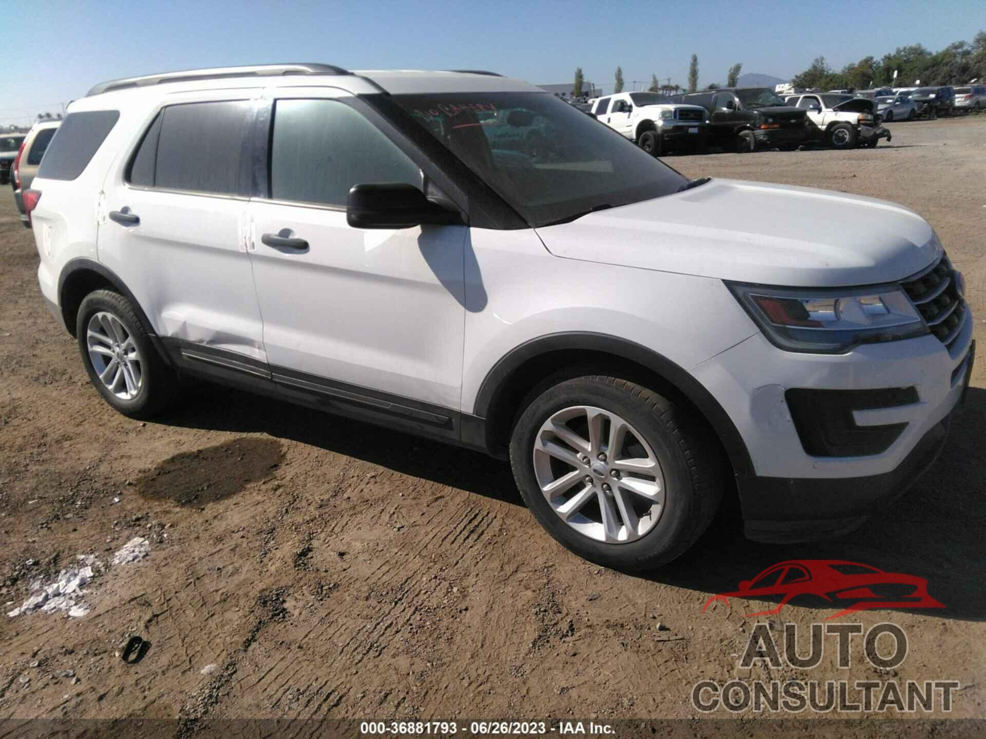 FORD EXPLORER 2017 - 1FM5K7B83HGD22884