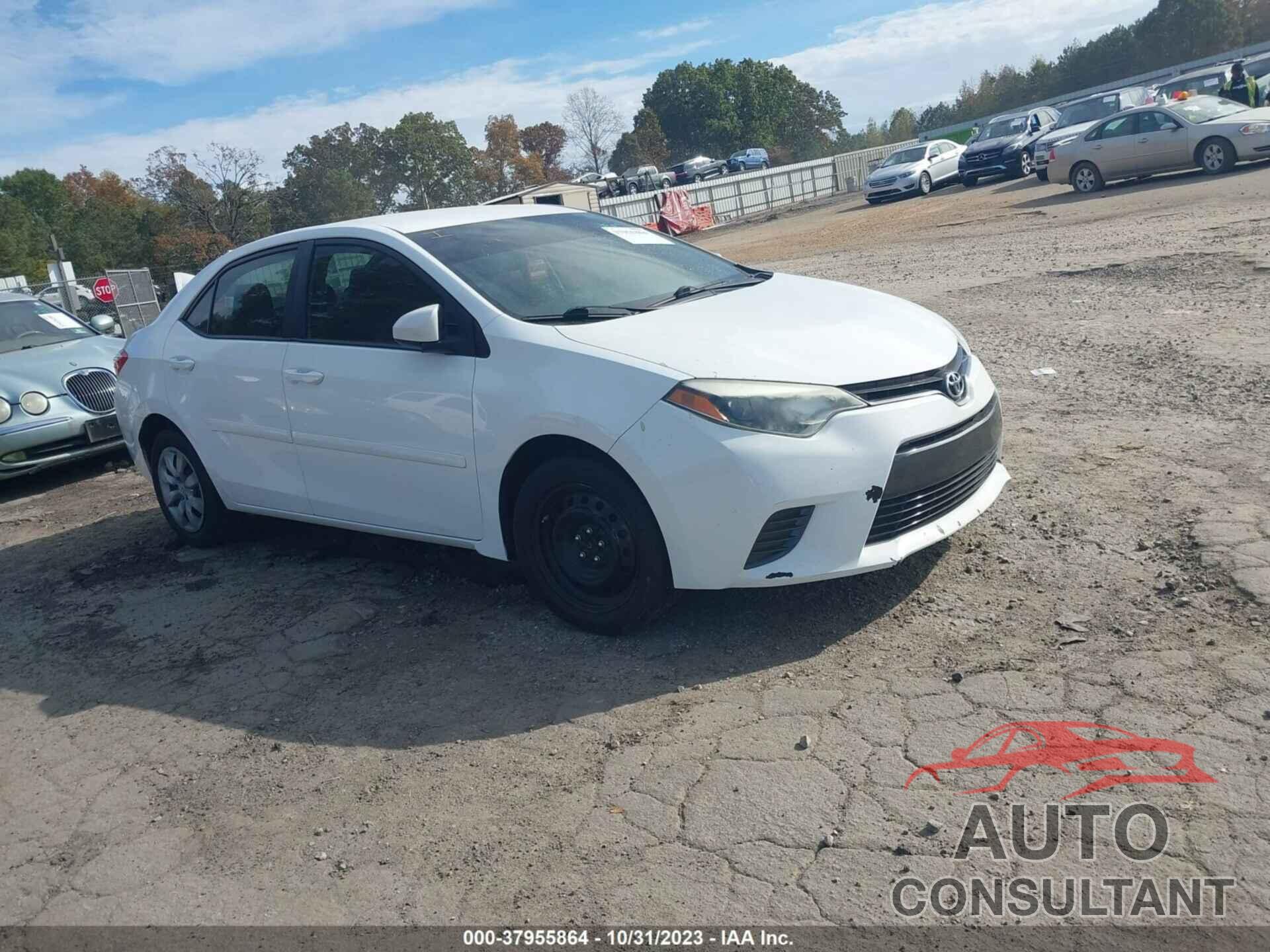 TOYOTA COROLLA 2015 - 2T1BURHE1FC472286