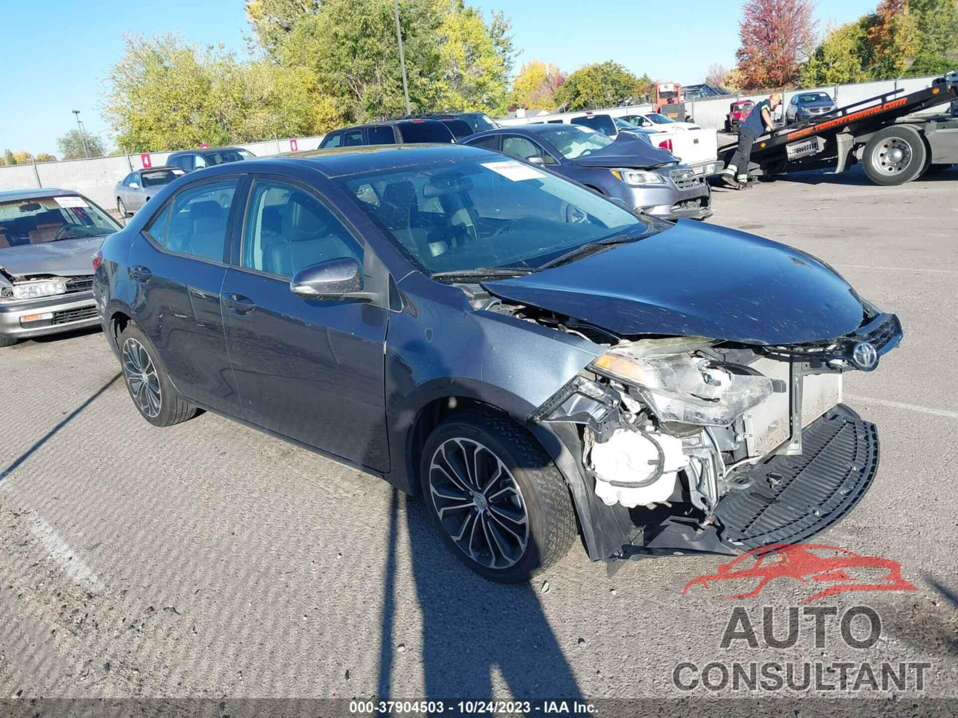 TOYOTA COROLLA 2016 - 2T1BURHE4GC647325