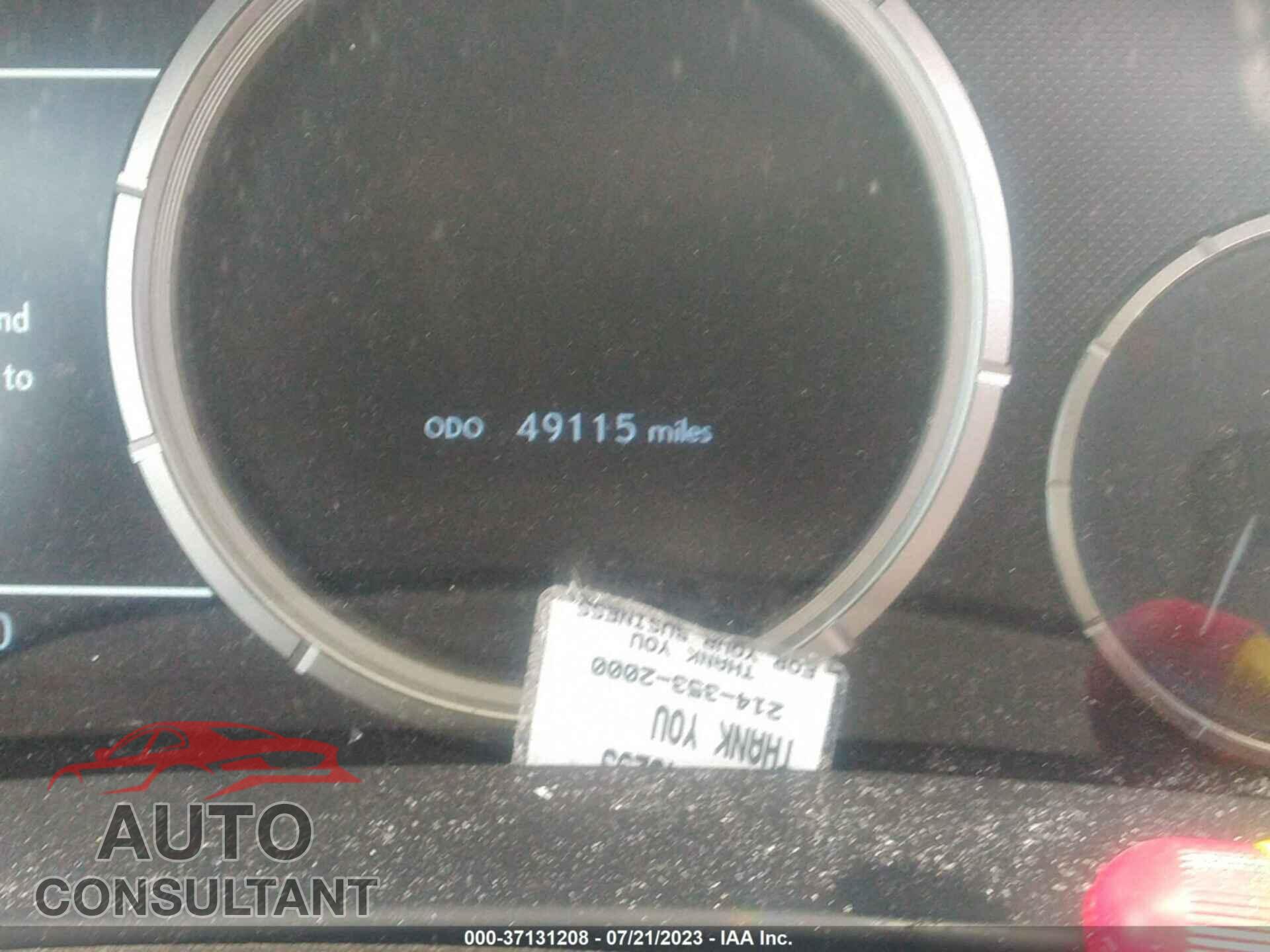 LEXUS RX 2017 - 2T2ZZMCA4HC041575
