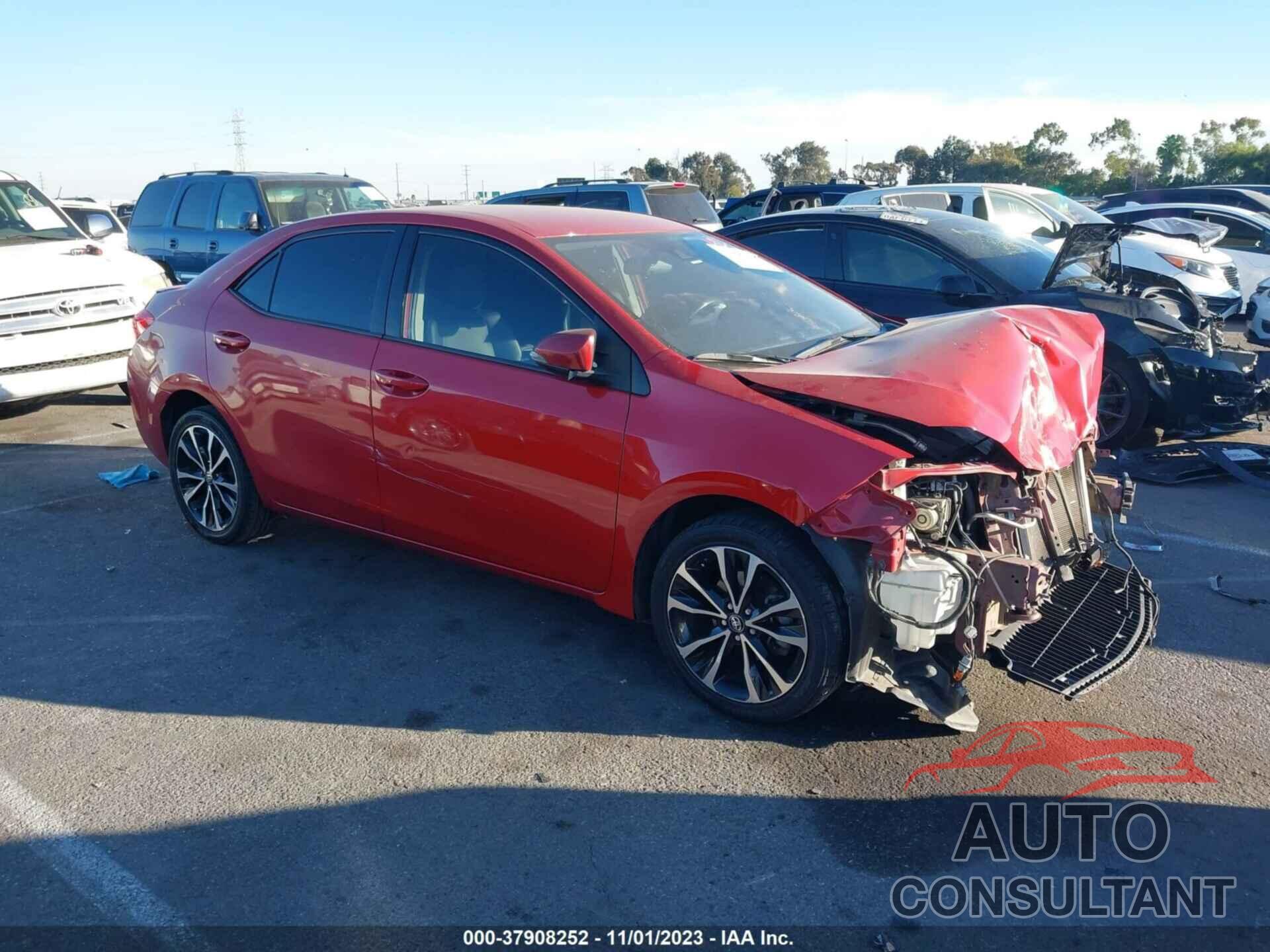 TOYOTA COROLLA 2017 - 5YFBURHE9HP736390