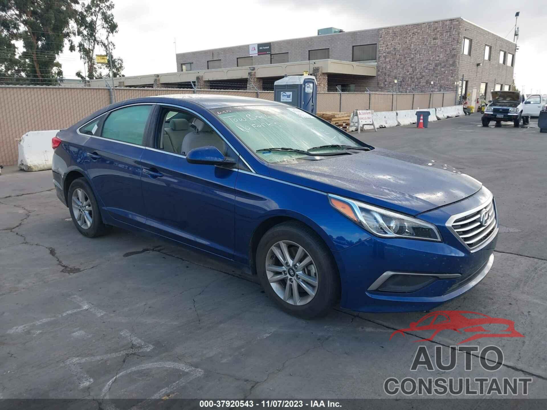 HYUNDAI SONATA 2016 - 5NPE24AF6GH327171