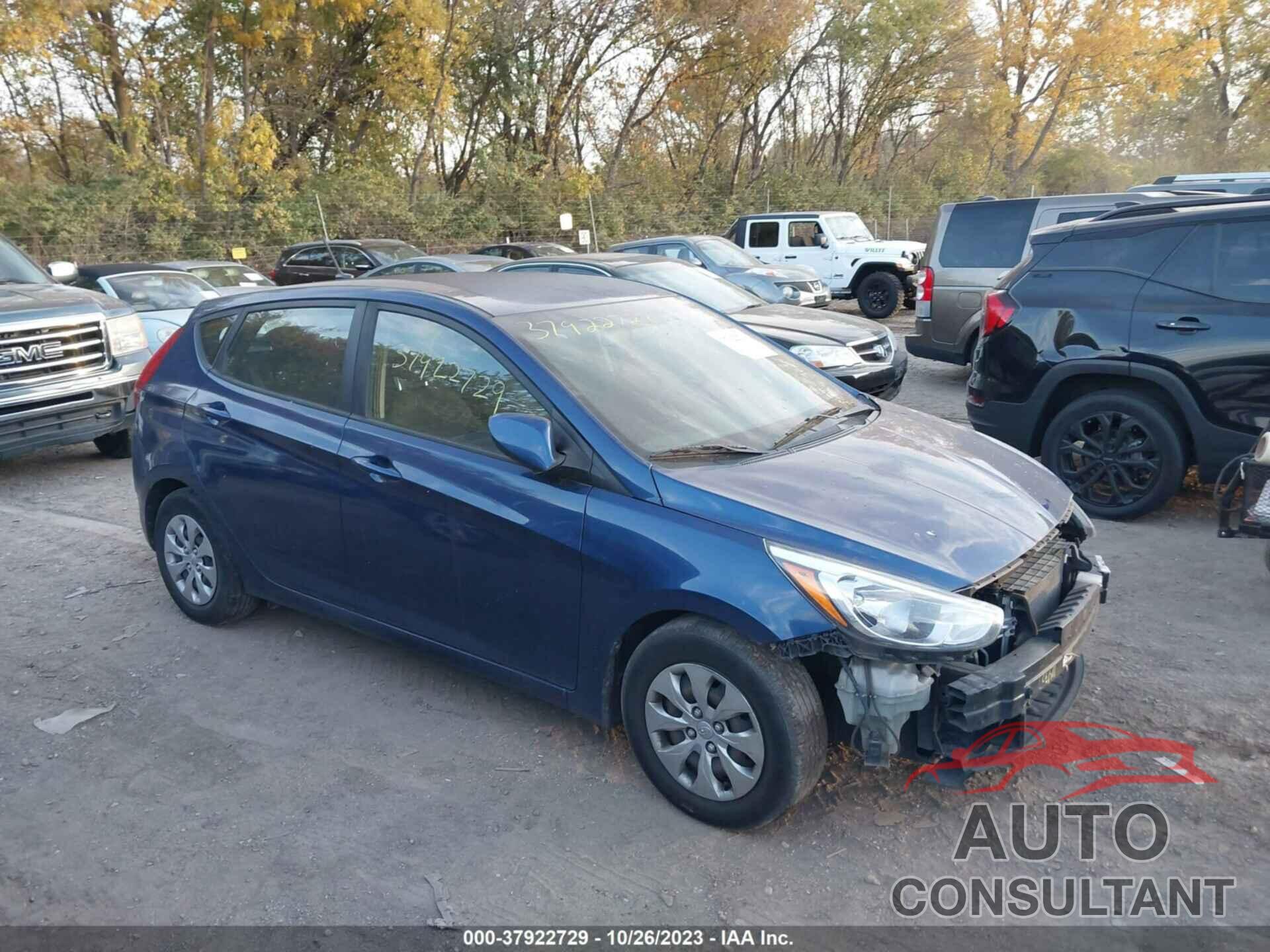 HYUNDAI ACCENT 2017 - KMHCT5AE2HU311134