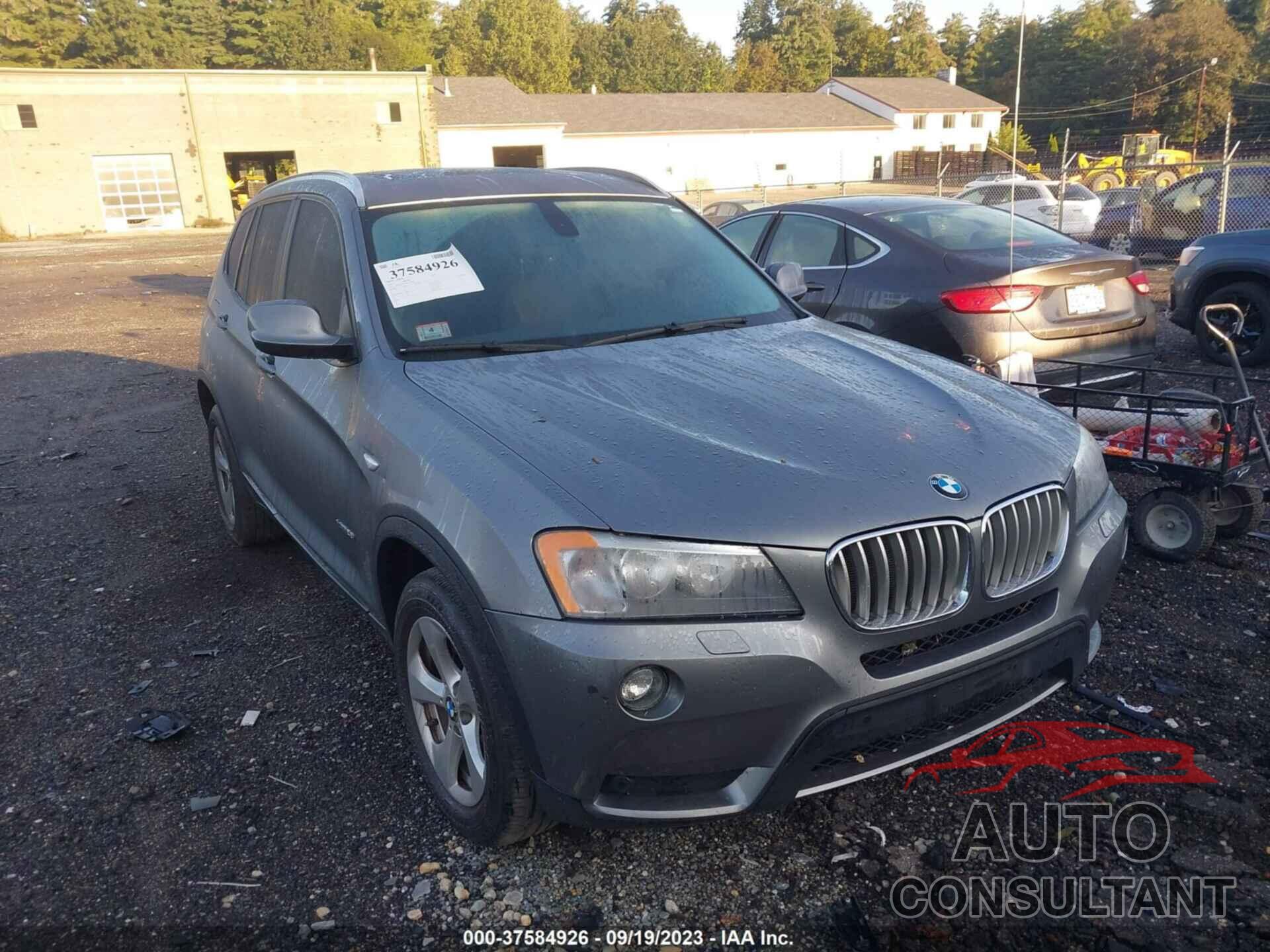 BMW X3 2011 - 5UXWX5C55BL707833