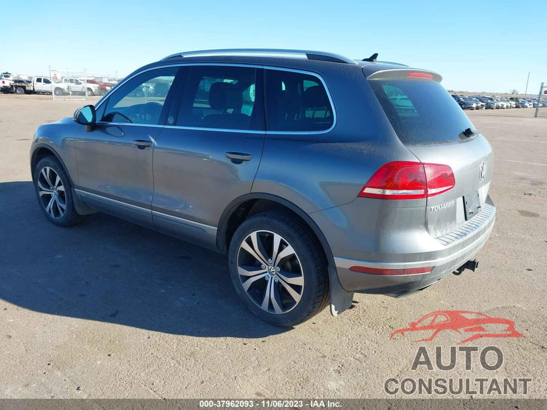 VOLKSWAGEN TOUAREG 2017 - WVGRF7BP2HD005533