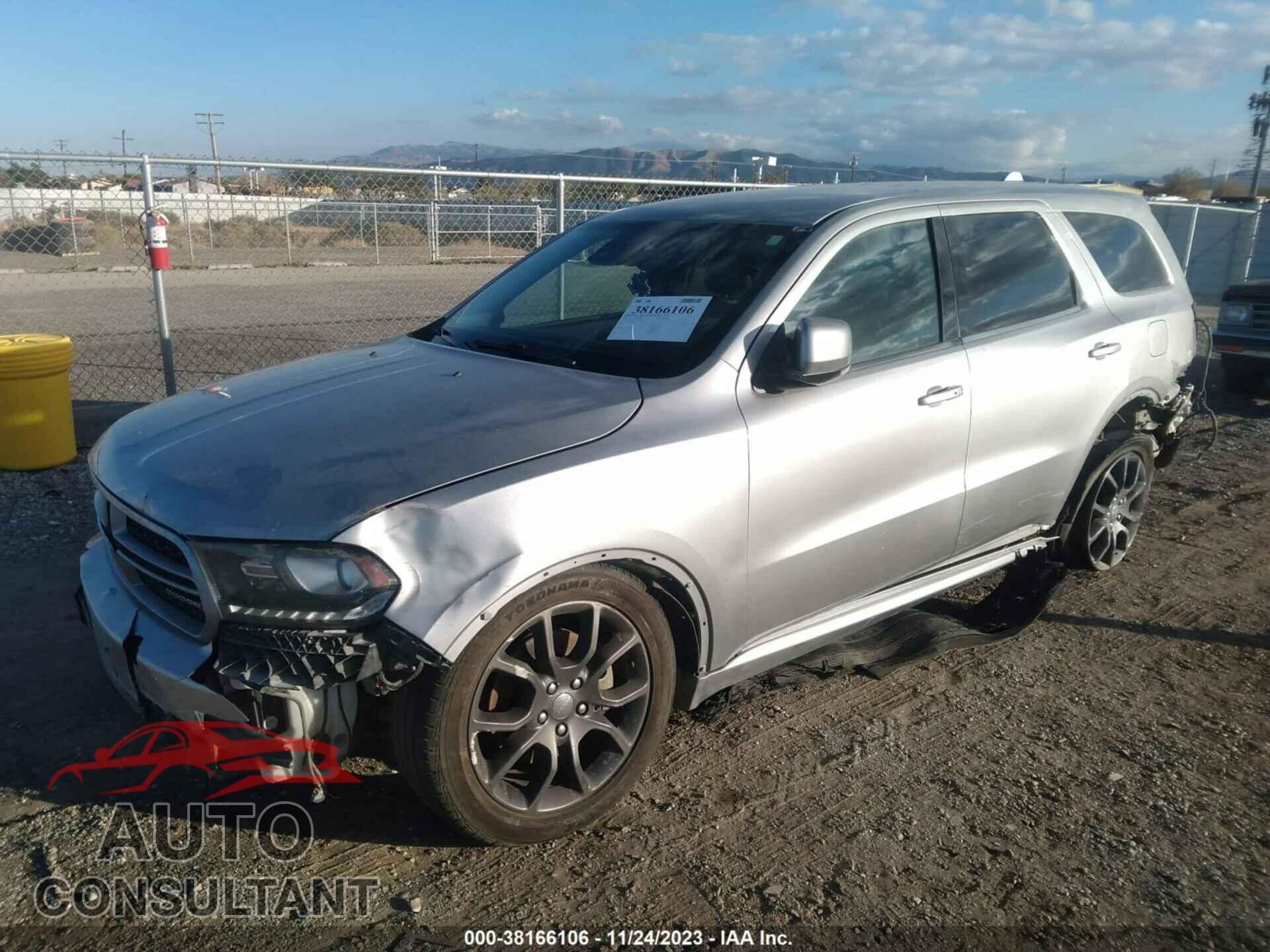 DODGE DURANGO 2017 - 1C4SDHCT9HC805734