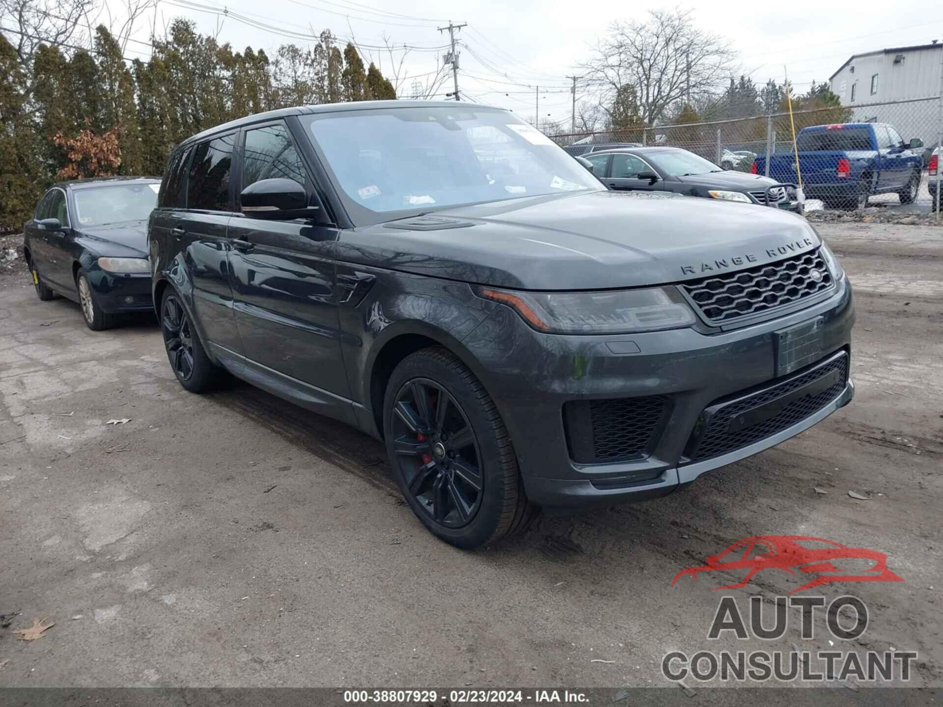 LAND ROVER RANGE ROVER SPORT 2019 - SALWS2SUXKA875639