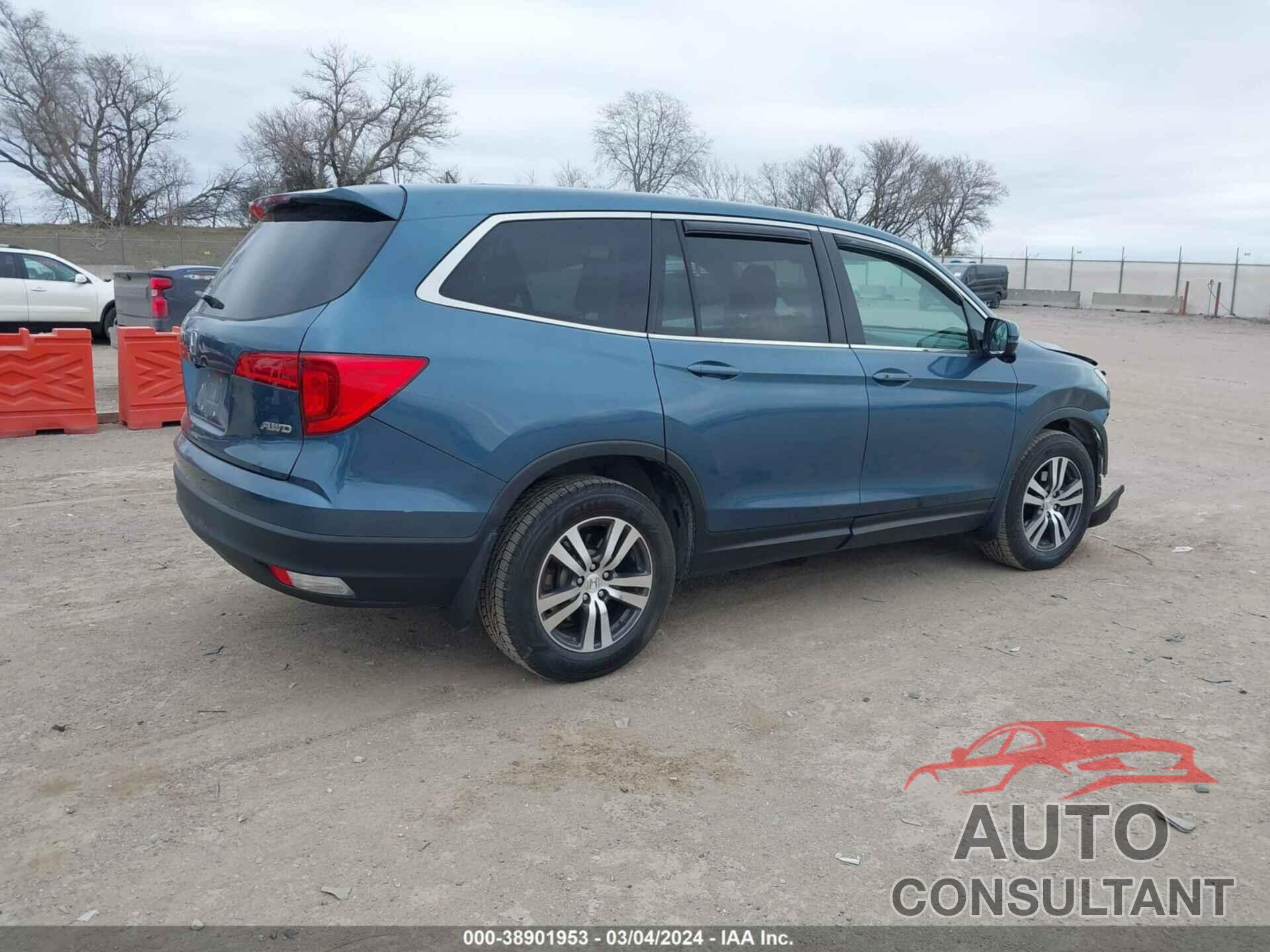 HONDA PILOT 2017 - 5FNYF6H5XHB080084