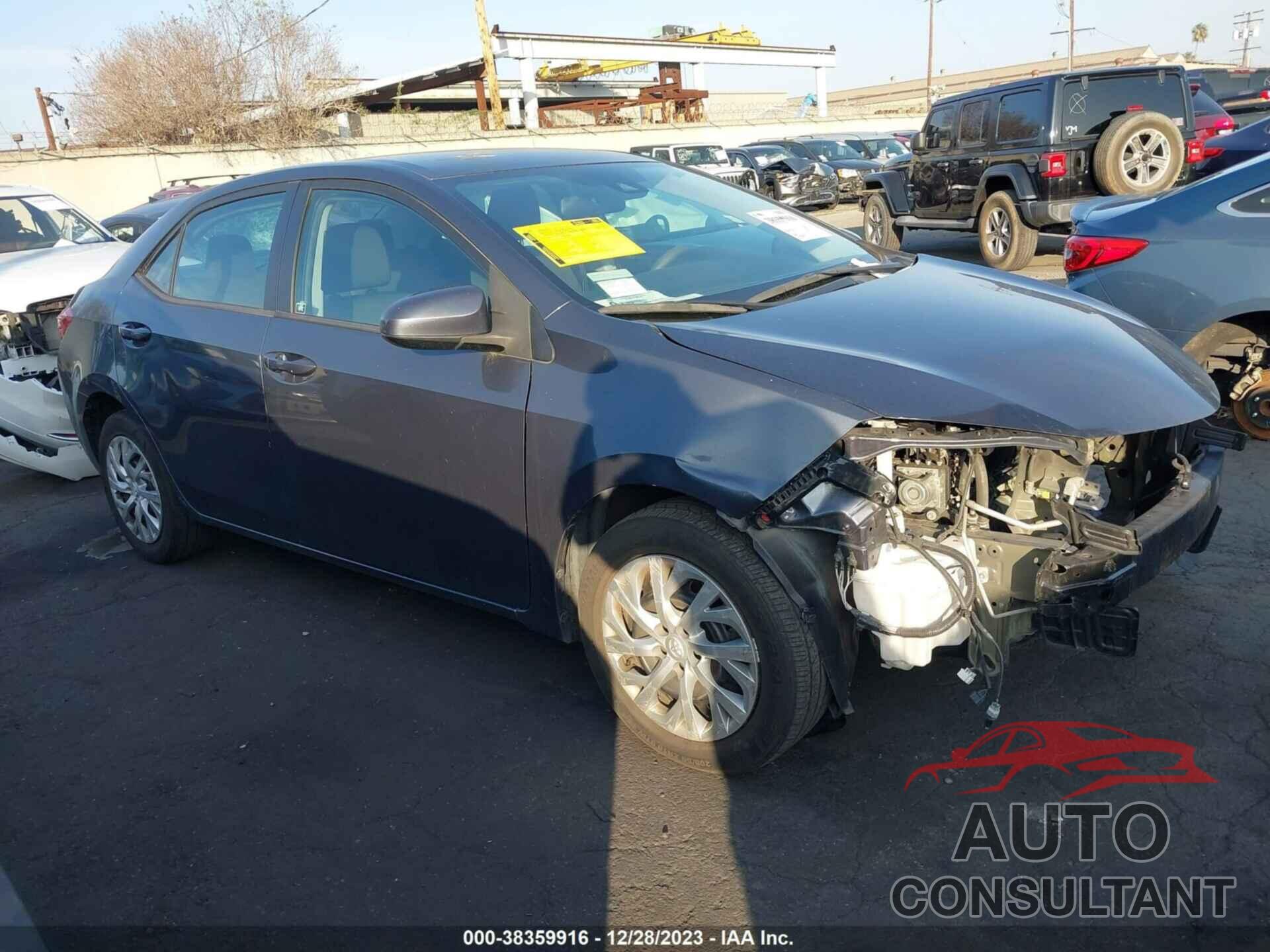 TOYOTA COROLLA 2017 - 5YFBURHEXHP686969