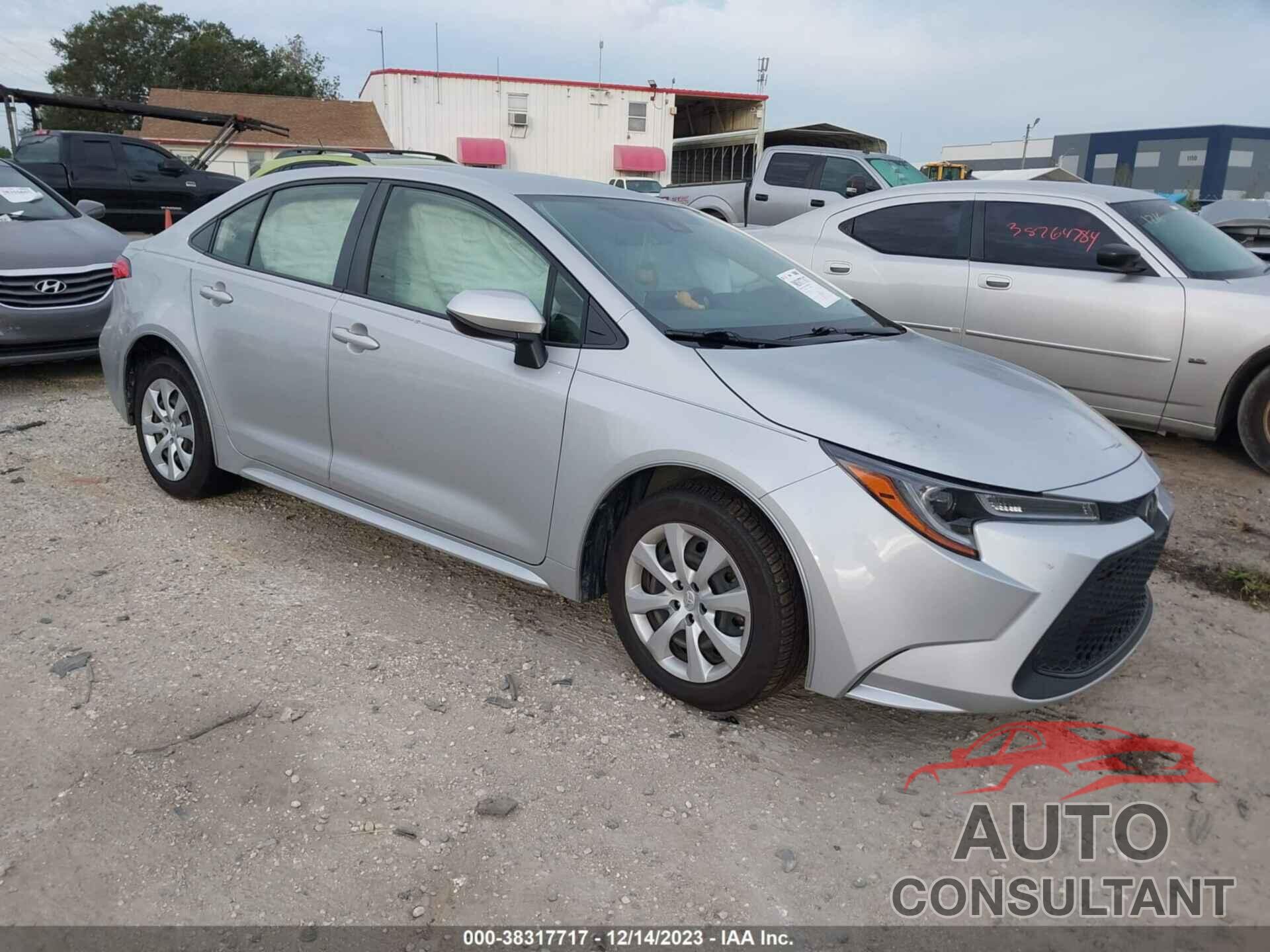 TOYOTA COROLLA 2021 - JTDEPMAE1MJ127908