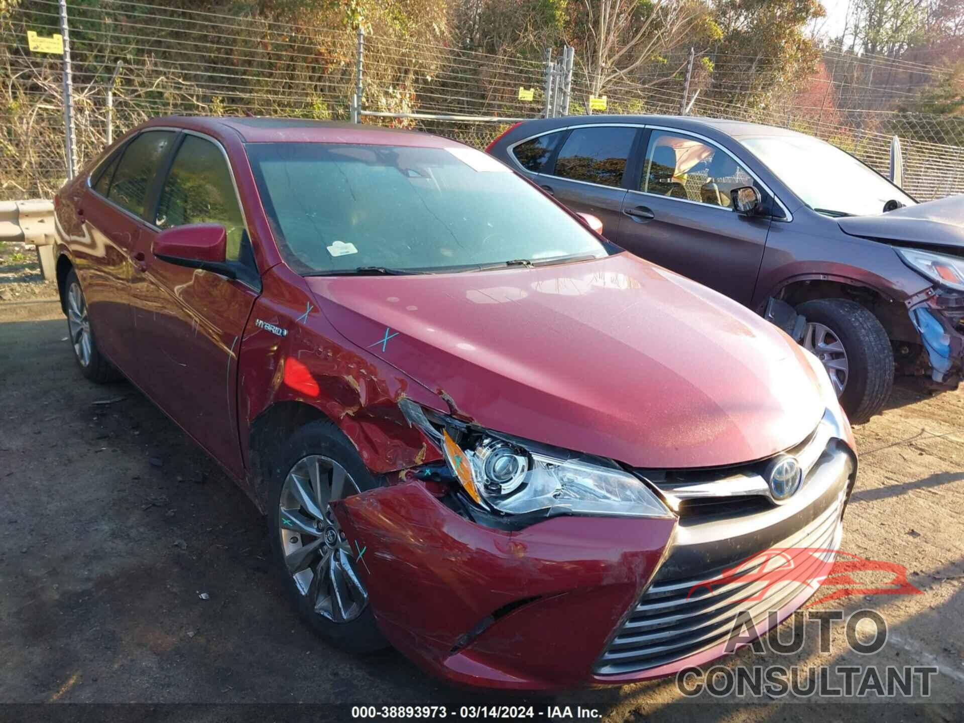 TOYOTA CAMRY HYBRID 2017 - 4T1BD1FK3HU217859