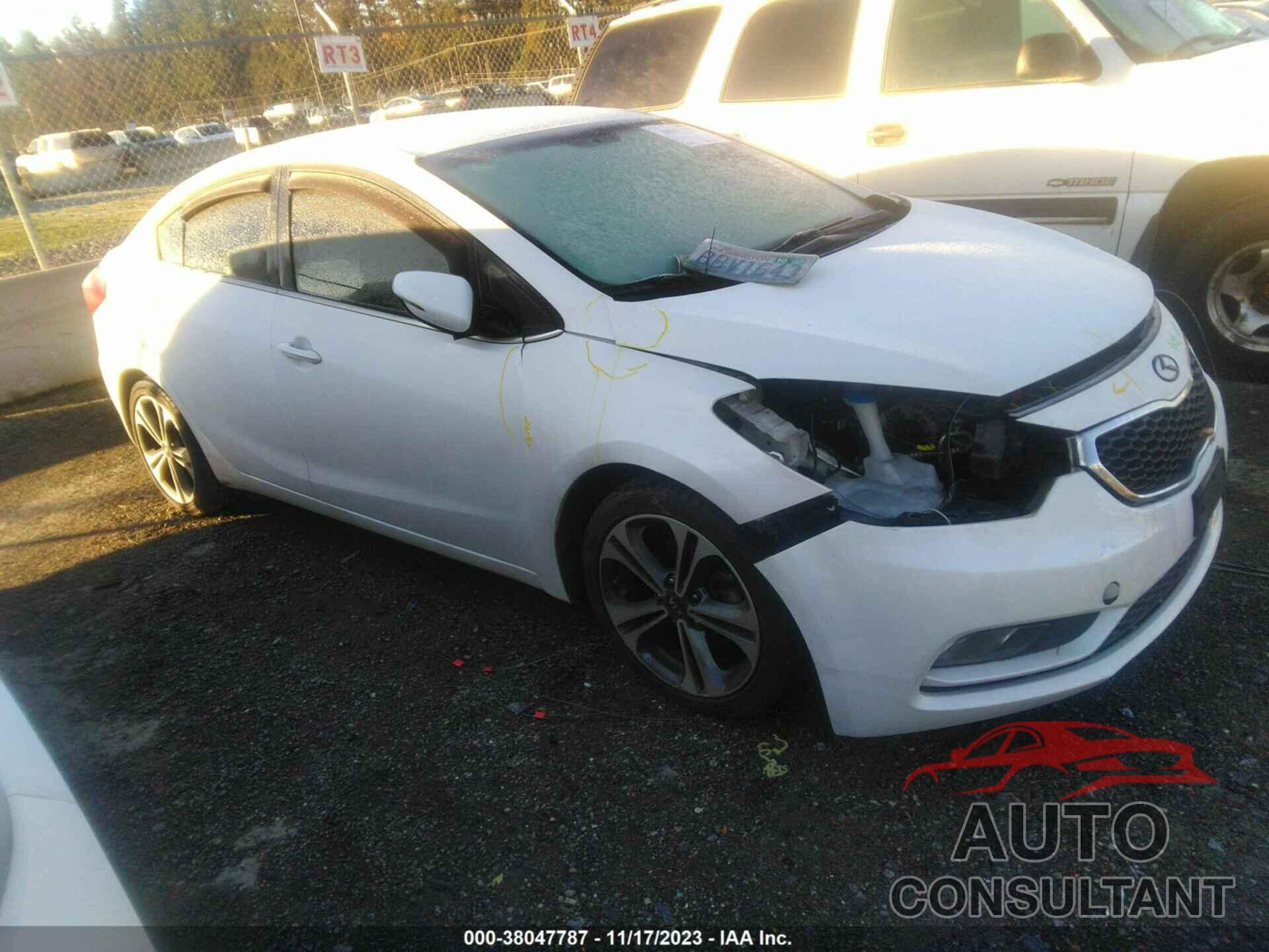 KIA FORTE 2016 - KNAFX4A89G5555234