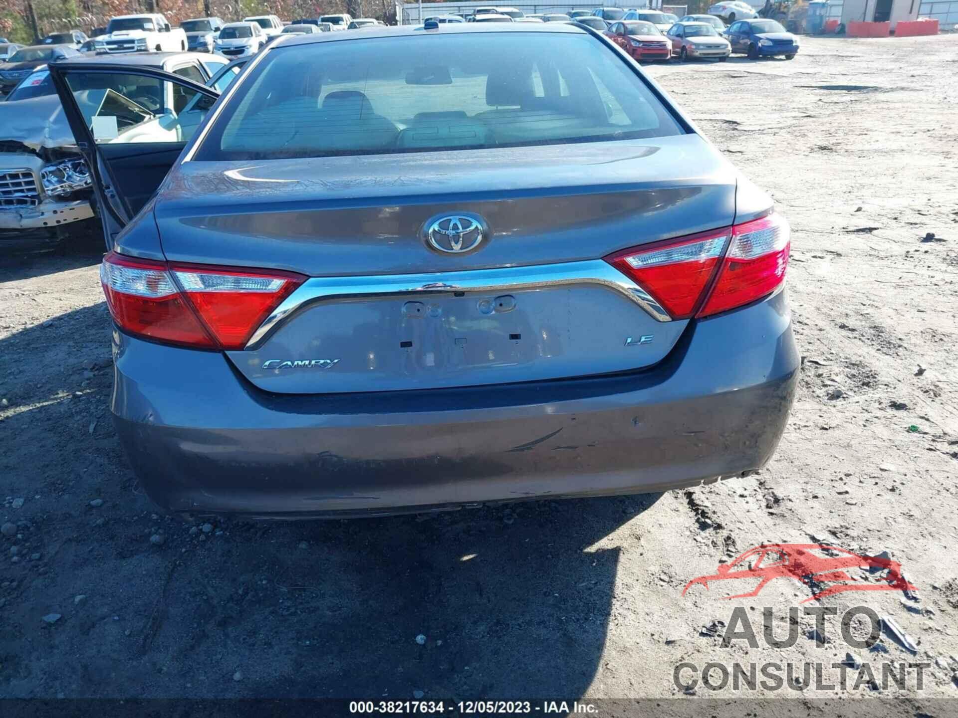 TOYOTA CAMRY 2017 - 4T1BF1FK4HU375606