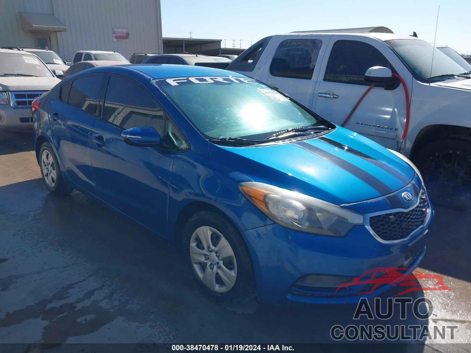 KIA FORTE 2015 - KNAFX4A62F5284403