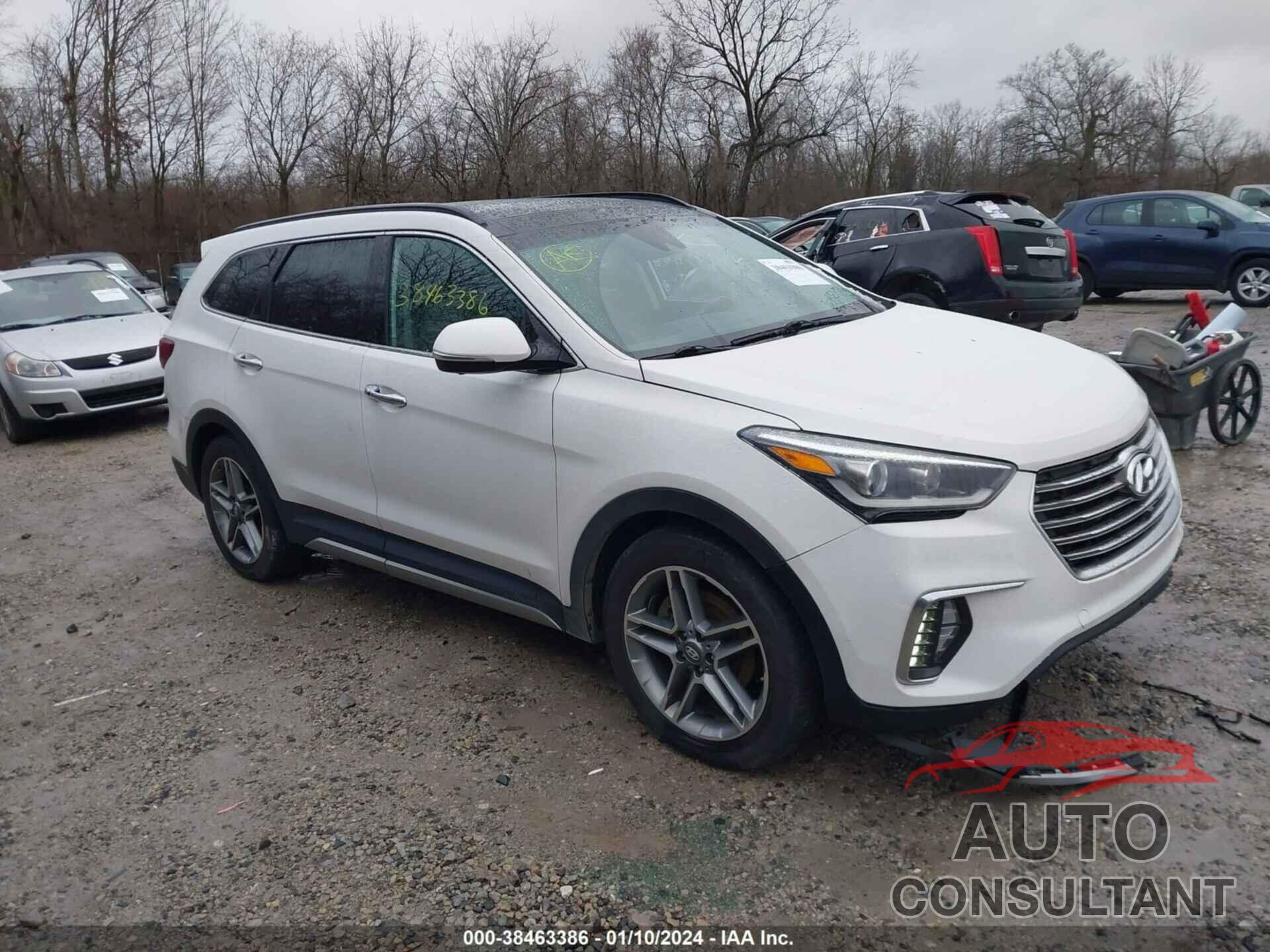 HYUNDAI SANTA FE 2017 - KM8SRDHF7HU182732