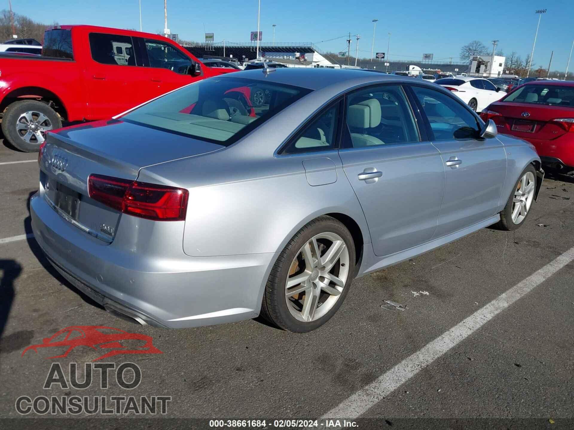 AUDI A6 2016 - WAUGFAFC0GN014592