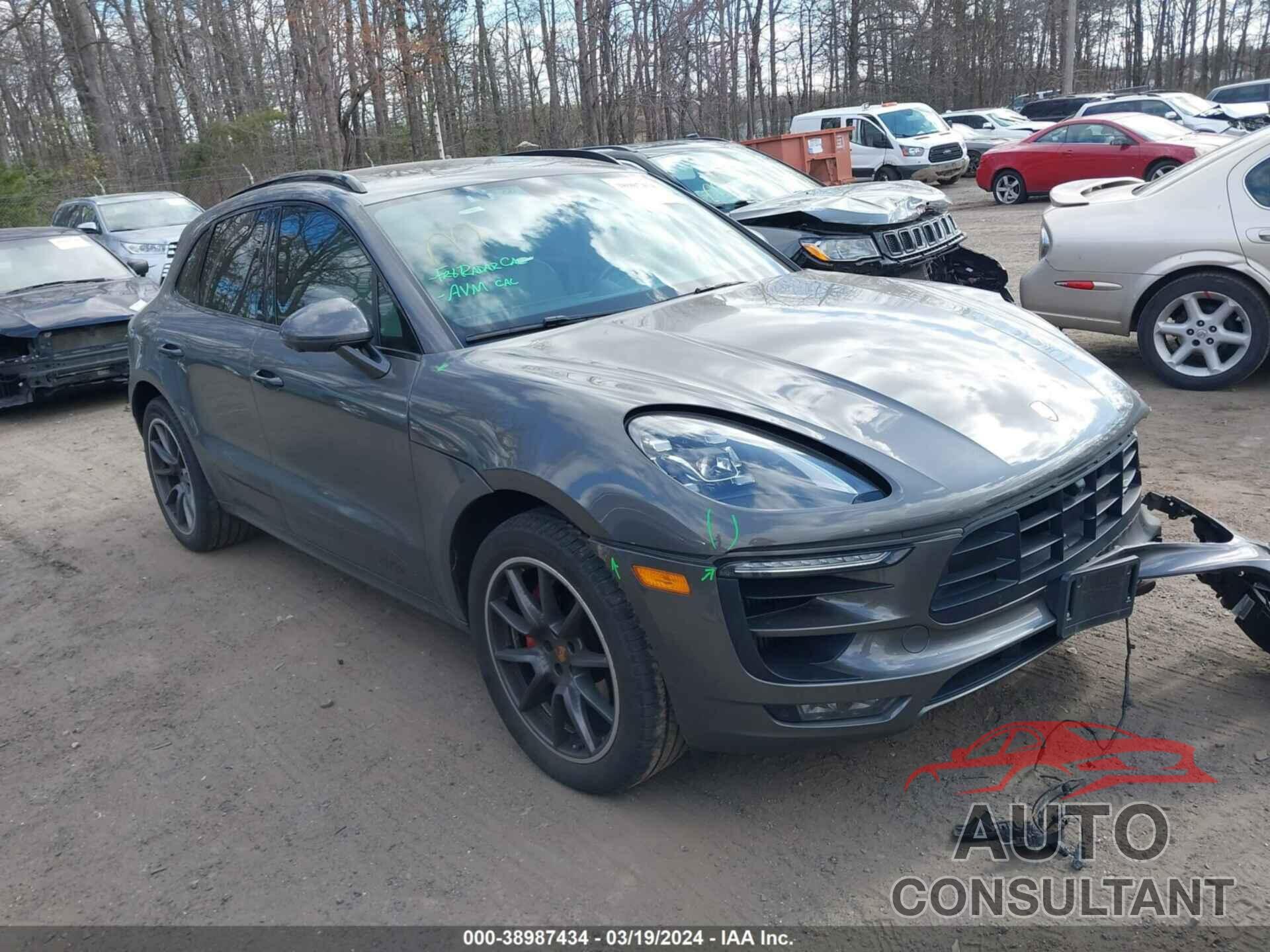 PORSCHE MACAN 2017 - WP1AG2A5XHLB54956