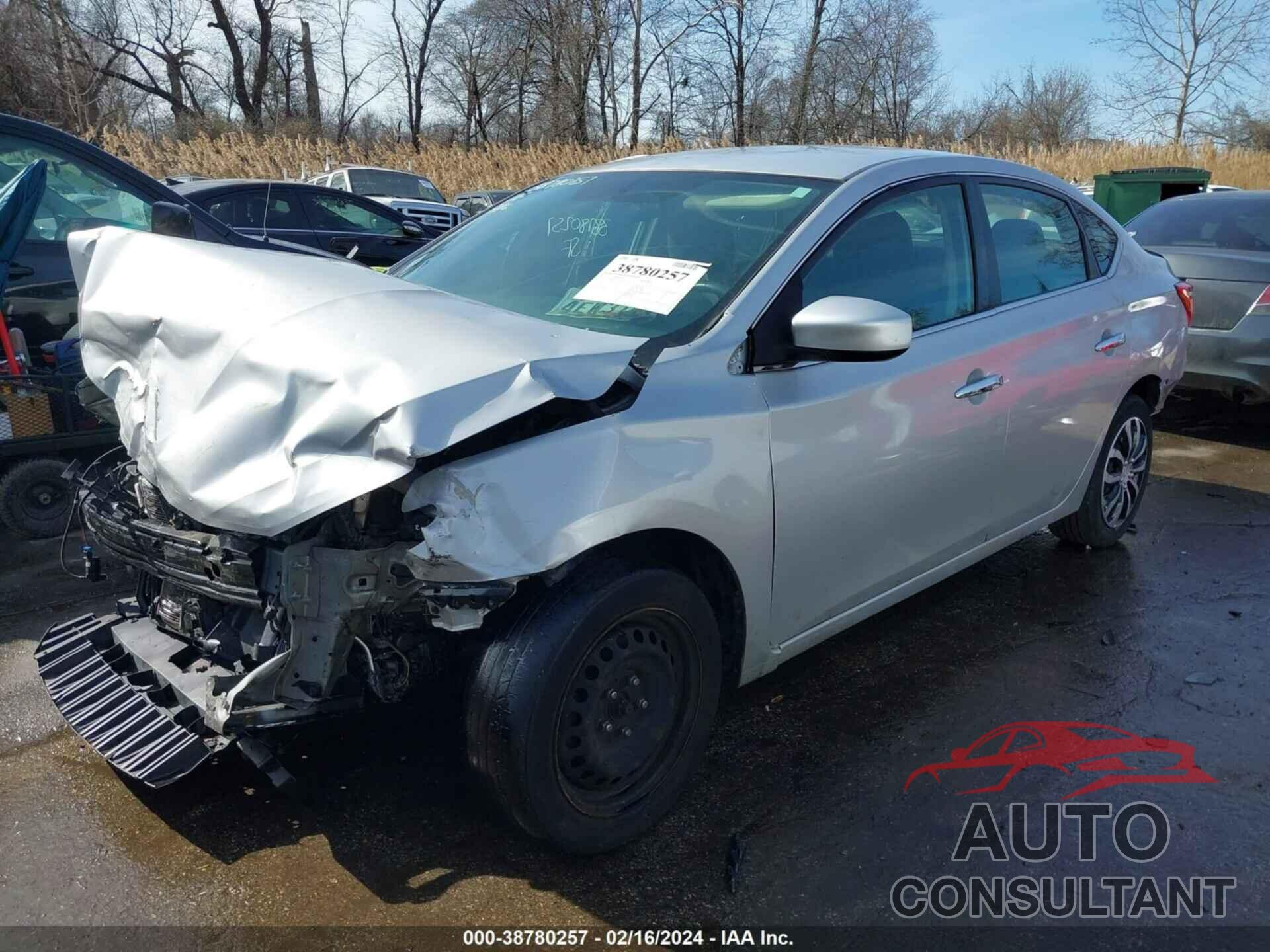 NISSAN SENTRA 2019 - 3N1AB7AP0KY323978