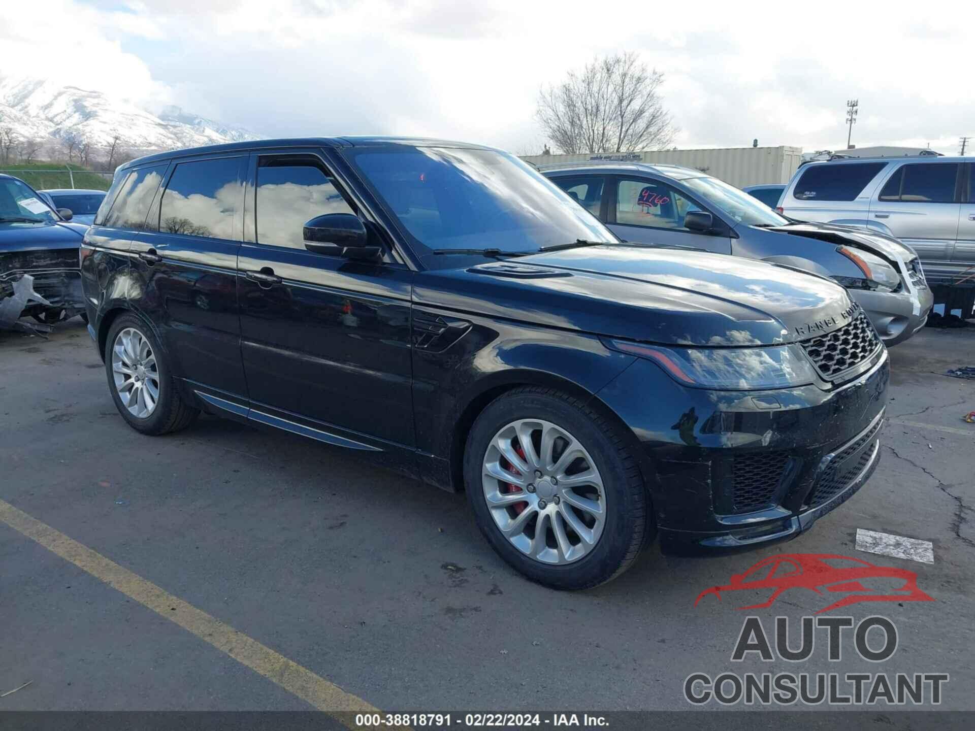 LAND ROVER RANGE ROVER SPORT 2019 - SALWV2SV6KA423011