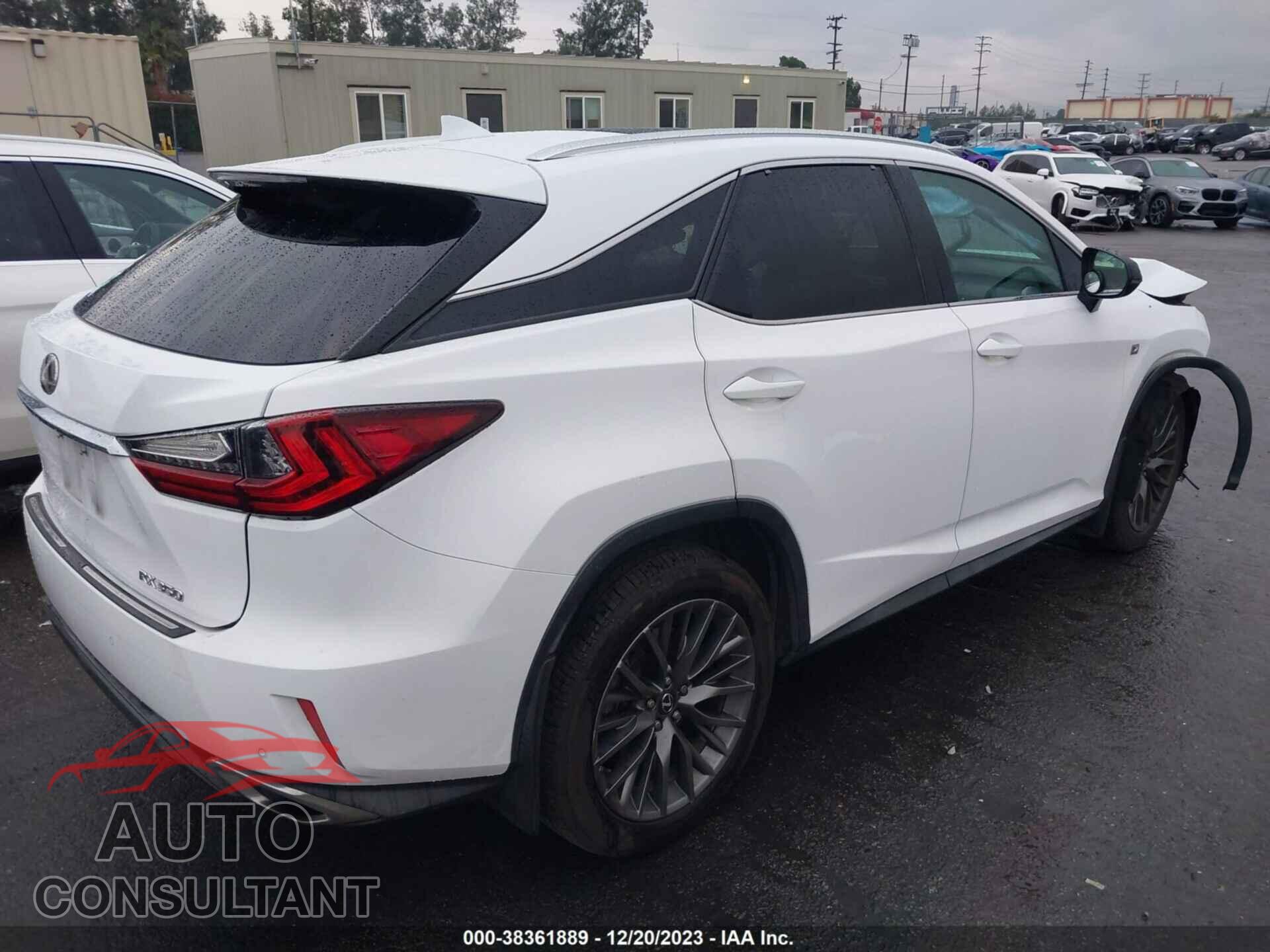 LEXUS RX 350 2017 - 2T2BZMCA3HC109897