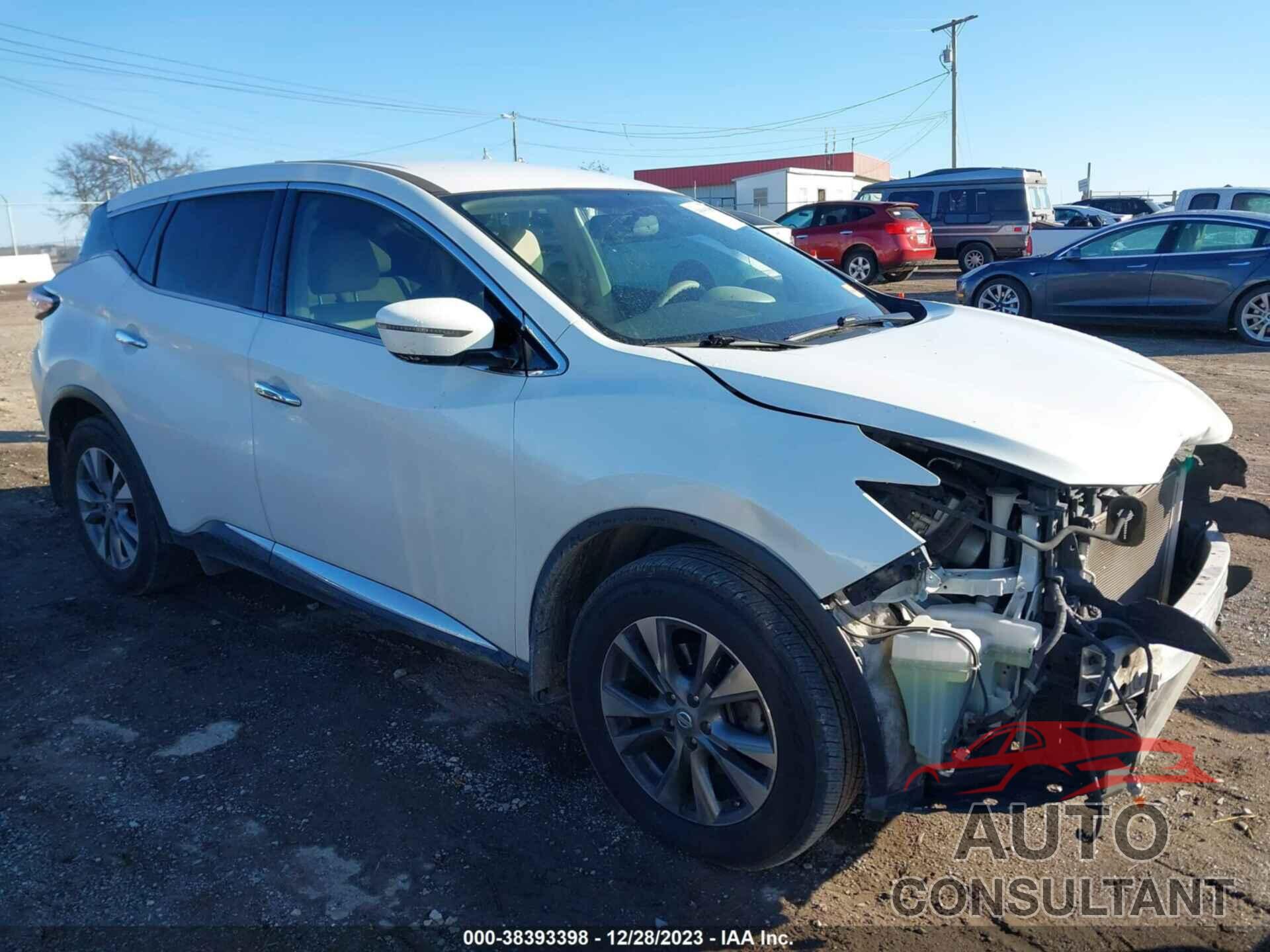 NISSAN MURANO 2016 - 5N1AZ2MH2GN162050