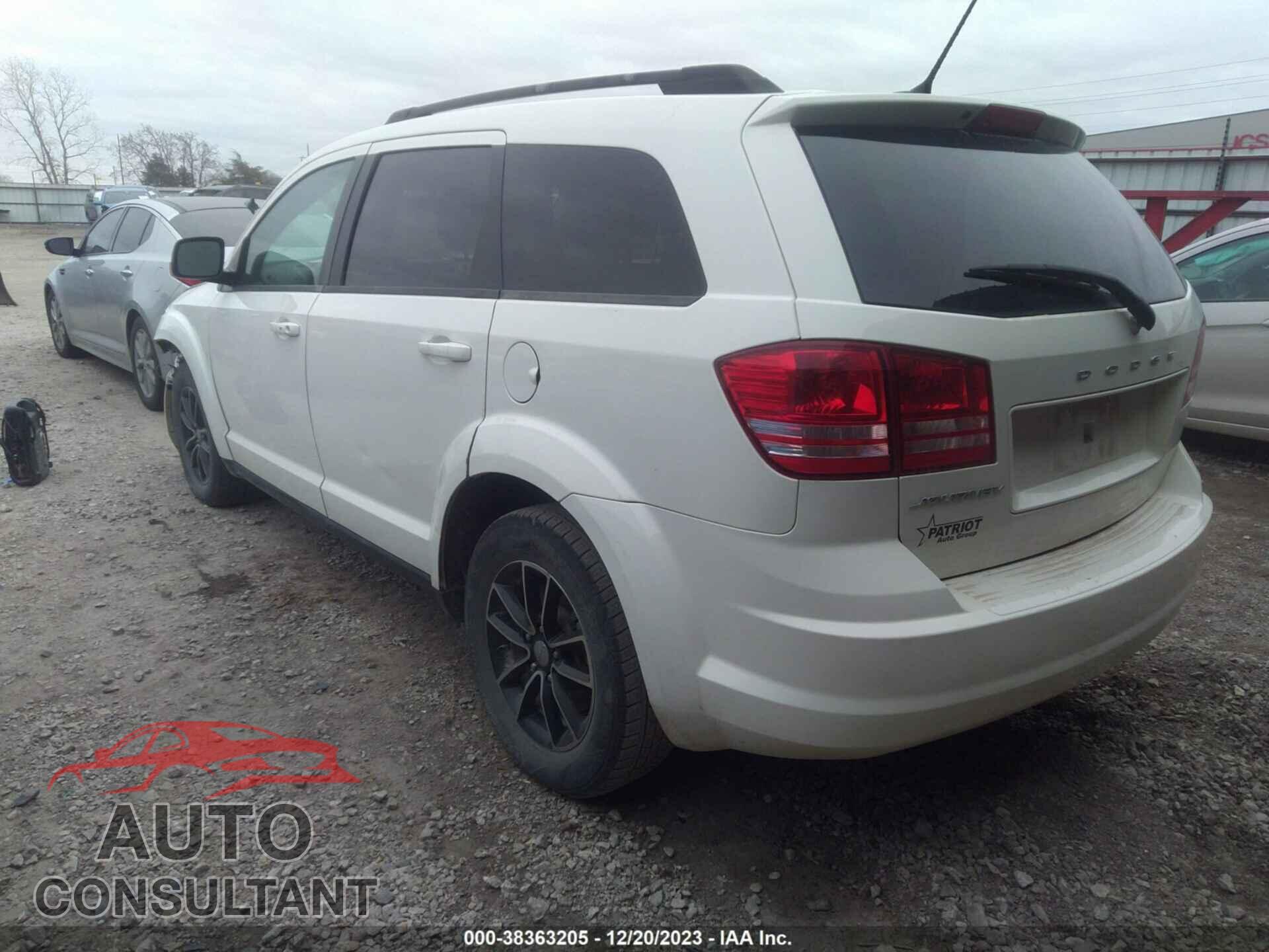 DODGE JOURNEY 2017 - 3C4PDCAB4HT682996