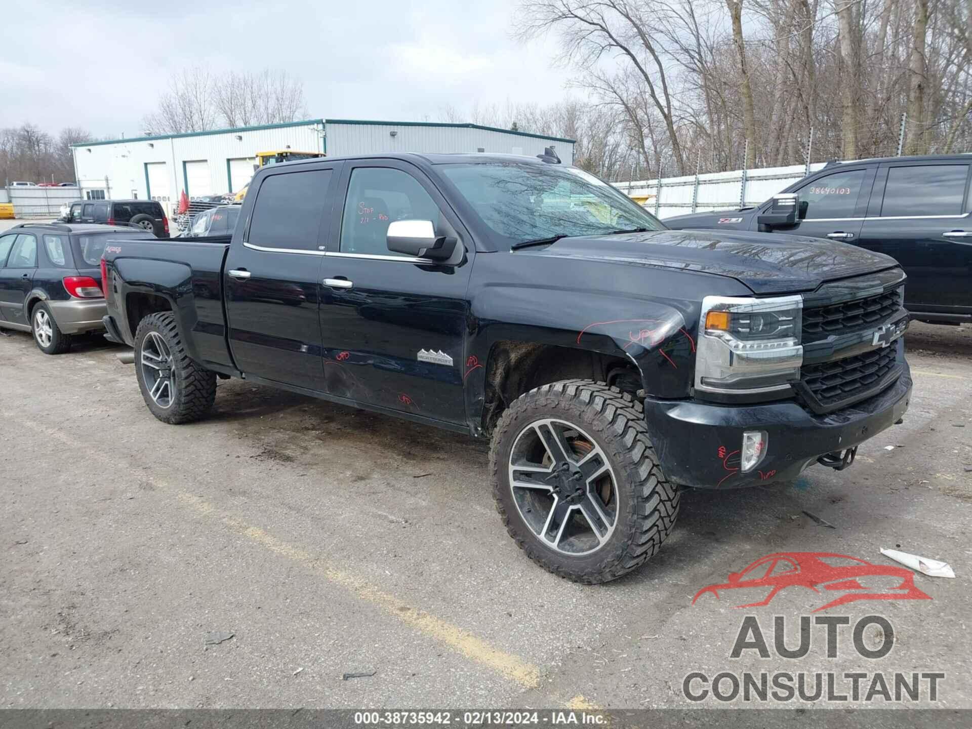 CHEVROLET SILVERADO 1500 2017 - 3GCUKTEJ5HG201074