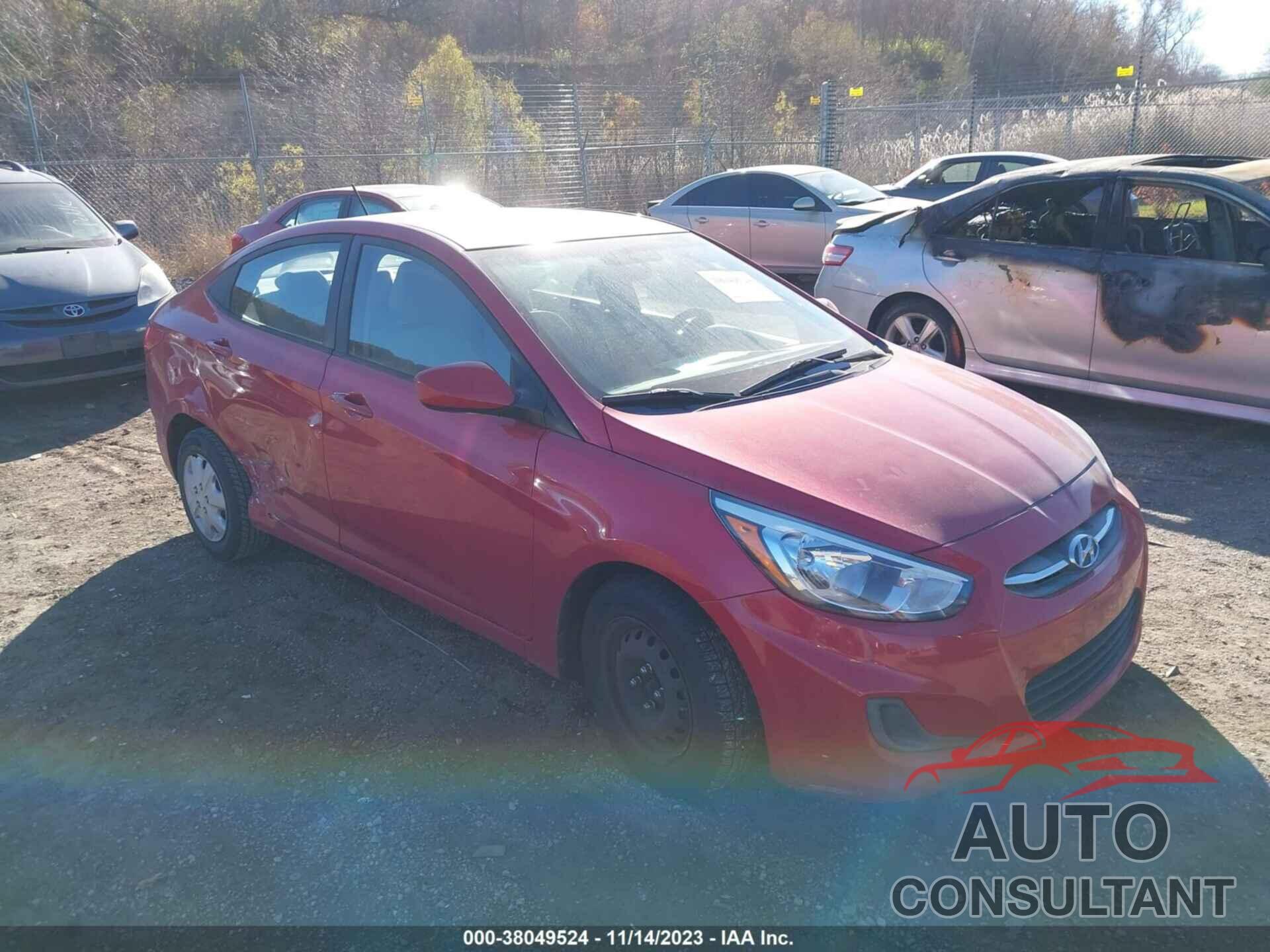 HYUNDAI ACCENT 2017 - KMHCT4AE9HU196770