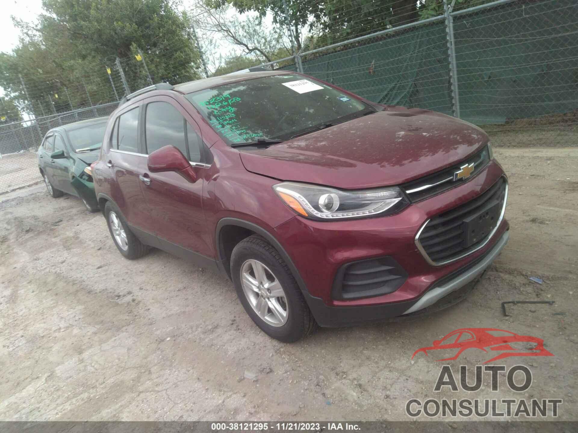 CHEVROLET TRAX 2017 - 3GNCJLSB0HL174764