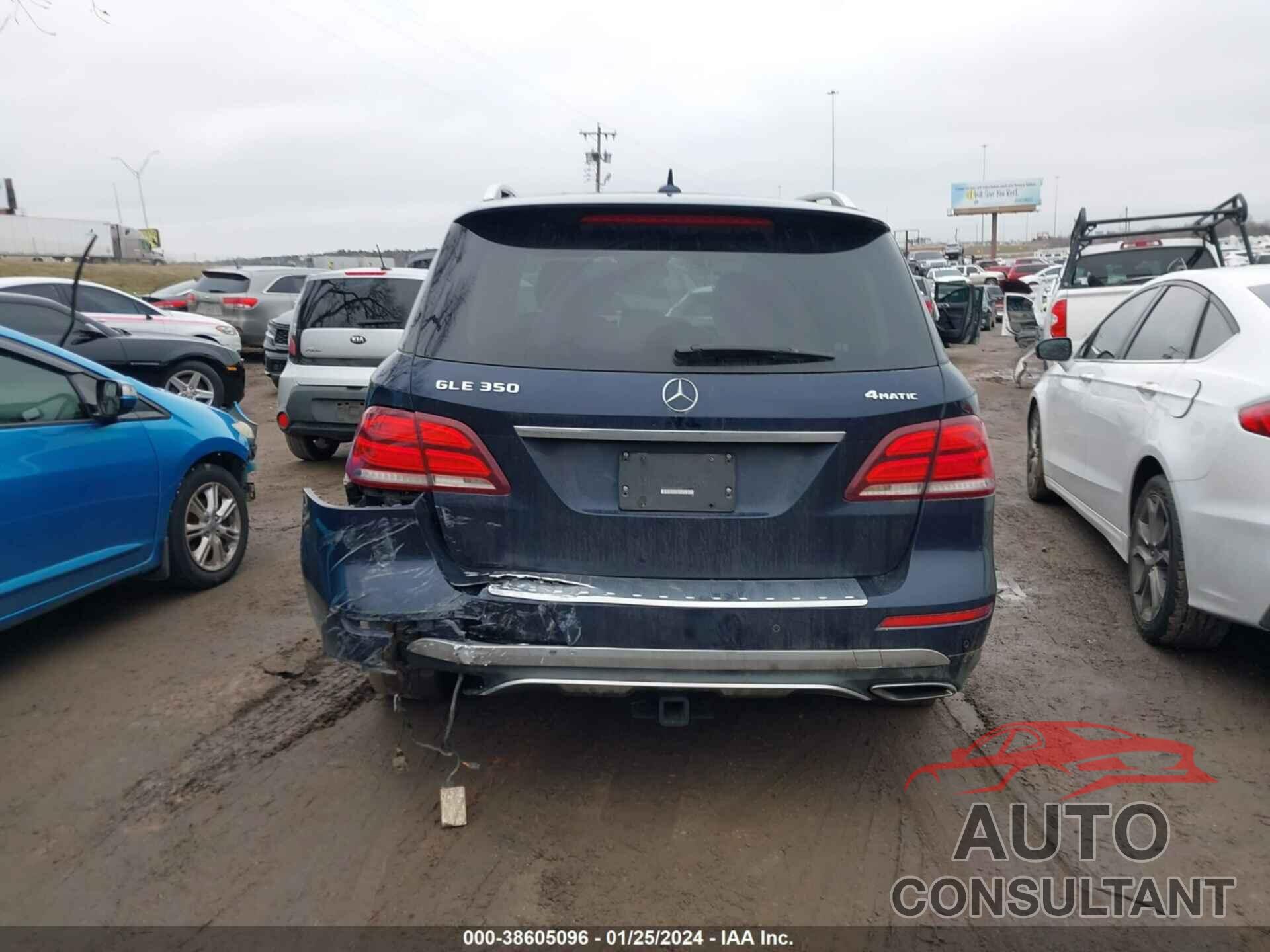 MERCEDES-BENZ GLE 350 2017 - 4JGDA5HB3HA918456