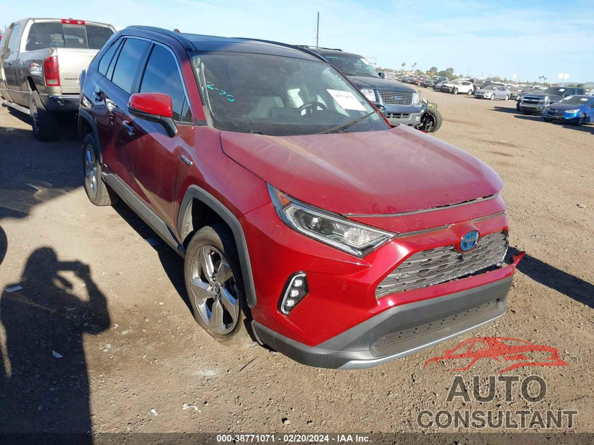 TOYOTA RAV4 2021 - 4T3D6RFV0MU061728