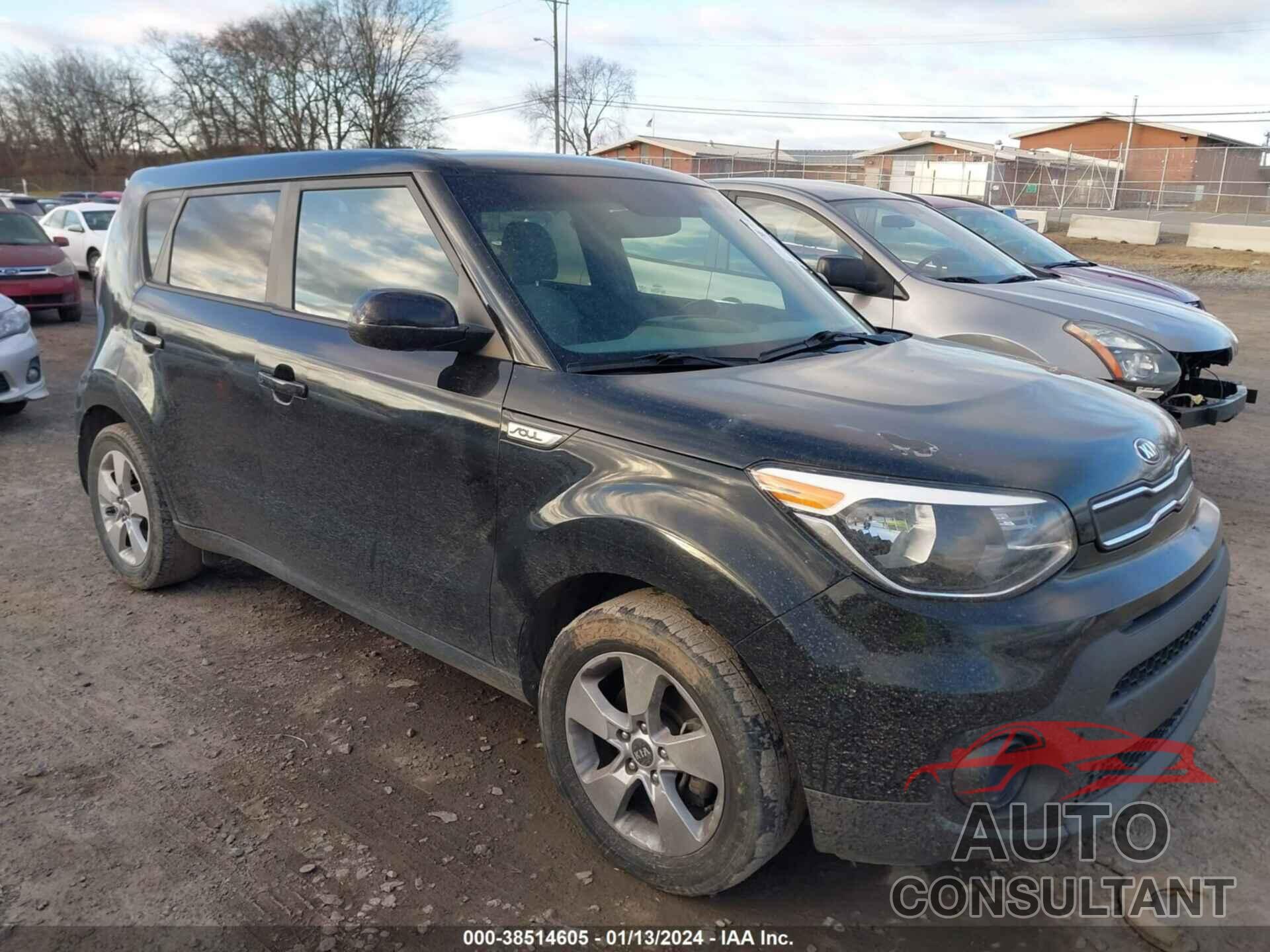 KIA SOUL 2017 - KNDJN2A26H7434976