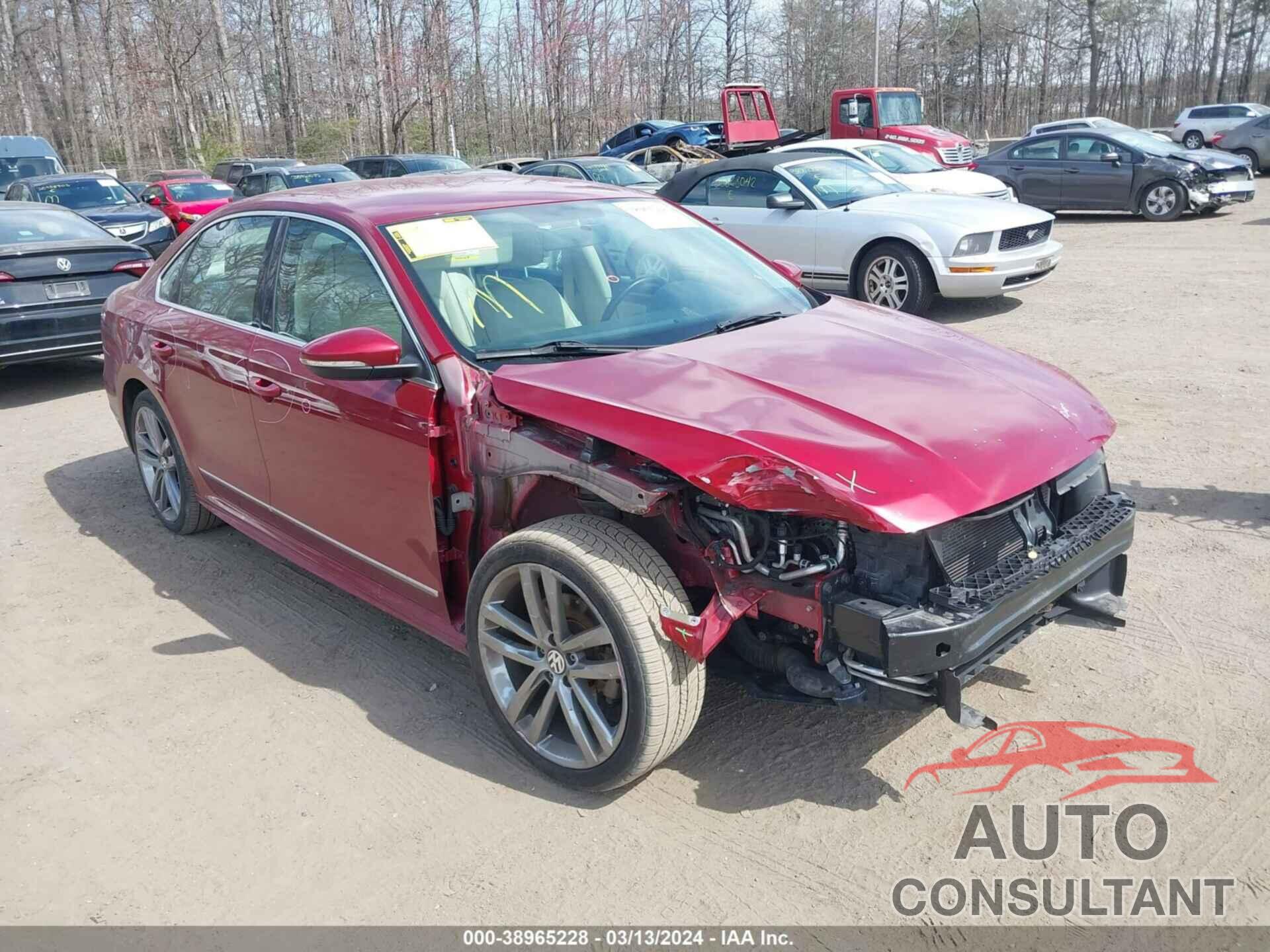 VOLKSWAGEN PASSAT 2016 - 1VWAT7A32GC064396