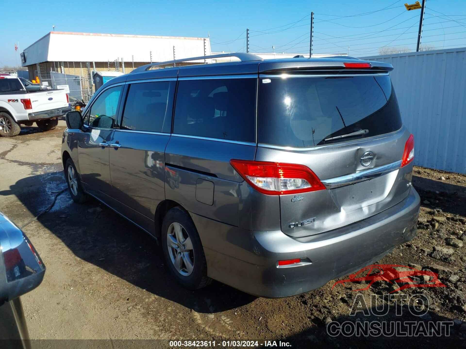 NISSAN QUEST 2017 - JN8AE2KP8H9165611