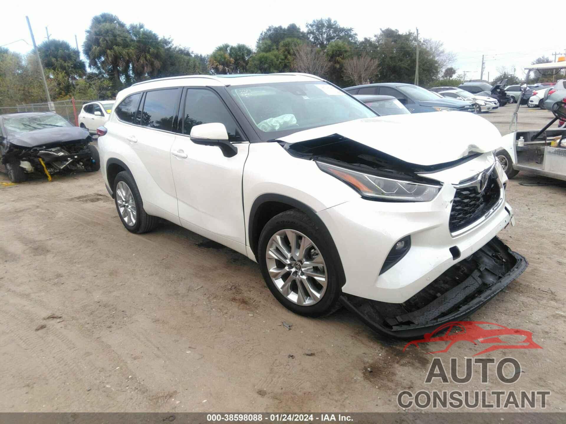 TOYOTA HIGHLANDER 2021 - 5TDYZRAH4MS075840